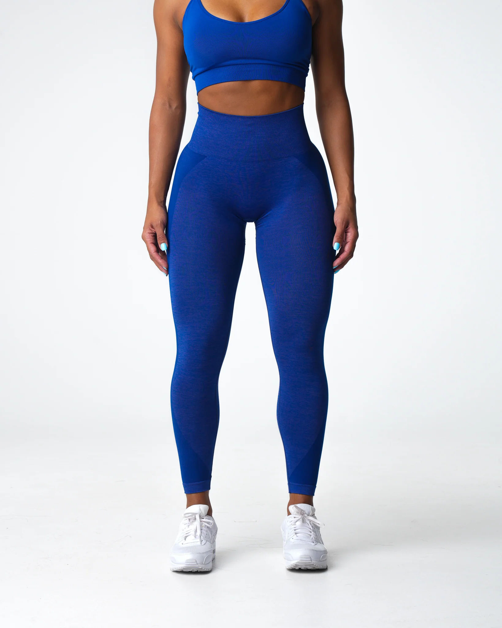 Azure Blue Contour 2.0 Seamless Leggings - Image 3