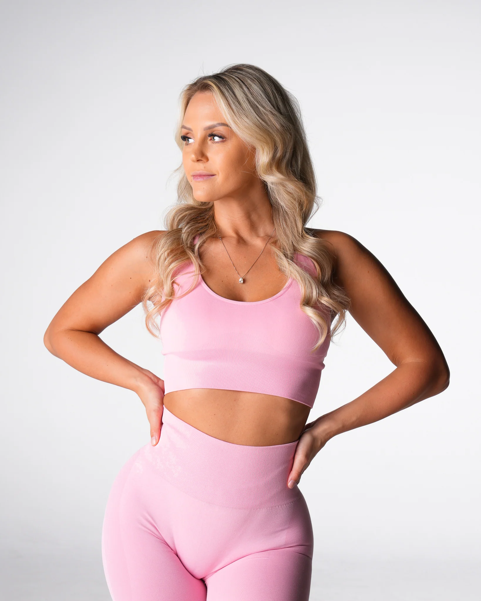 Baby Pink Enchant Seamless Bra - Image 4