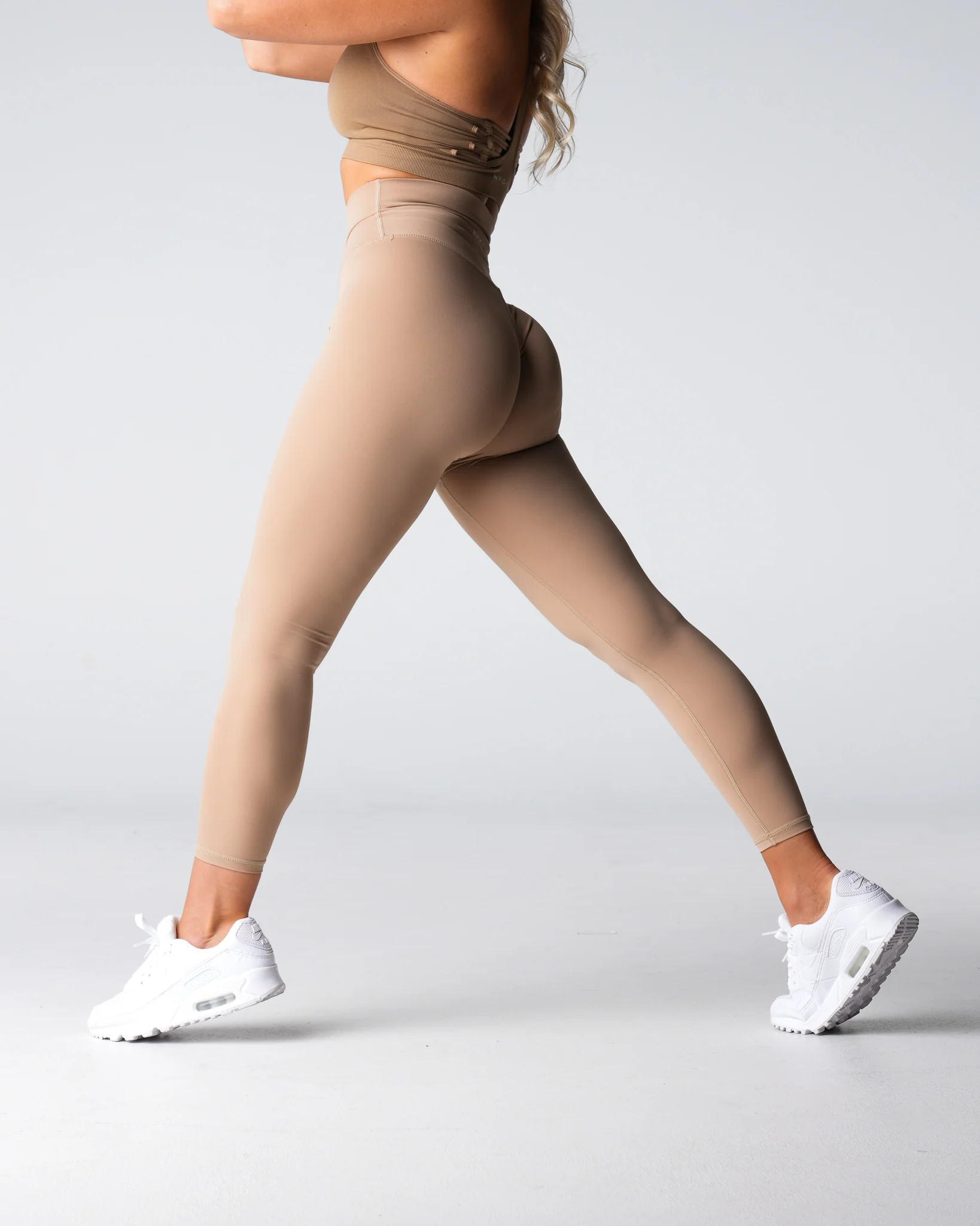 Beige Signature 2.0 Leggings - Image 3