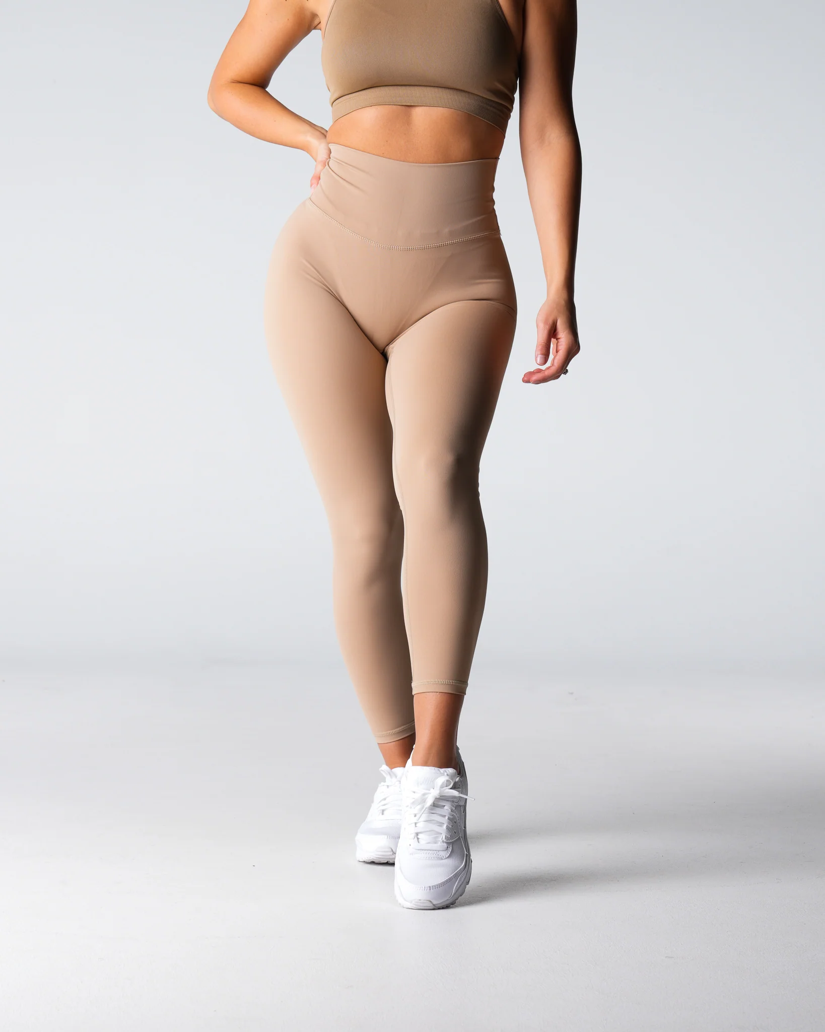 Beige Signature 2.0 Leggings - Image 4