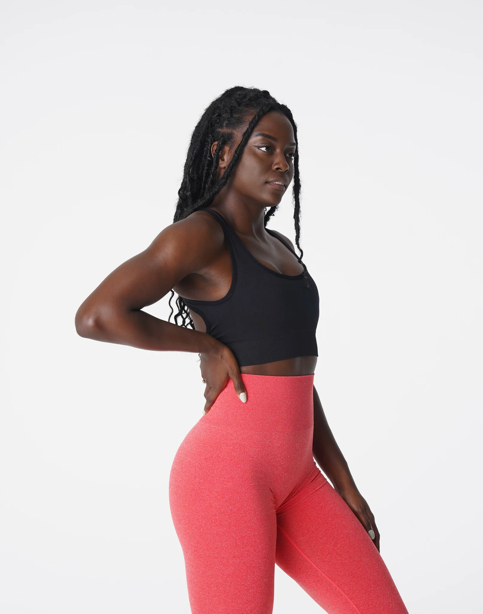 Black Eclipse Seamless Bra - Image 3