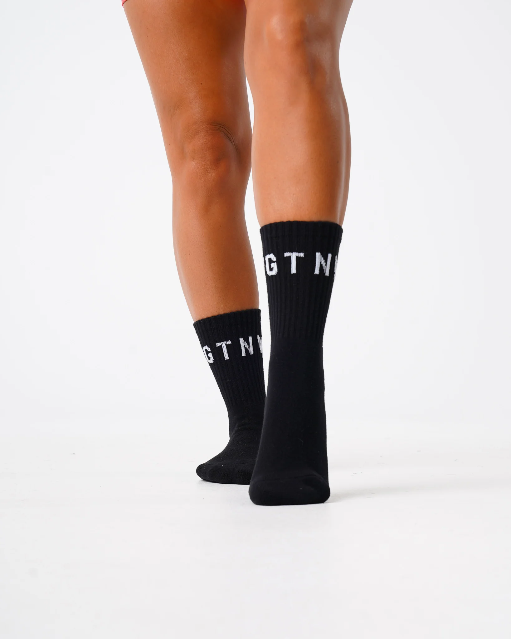 Black NVGTN Crew Socks - Image 3