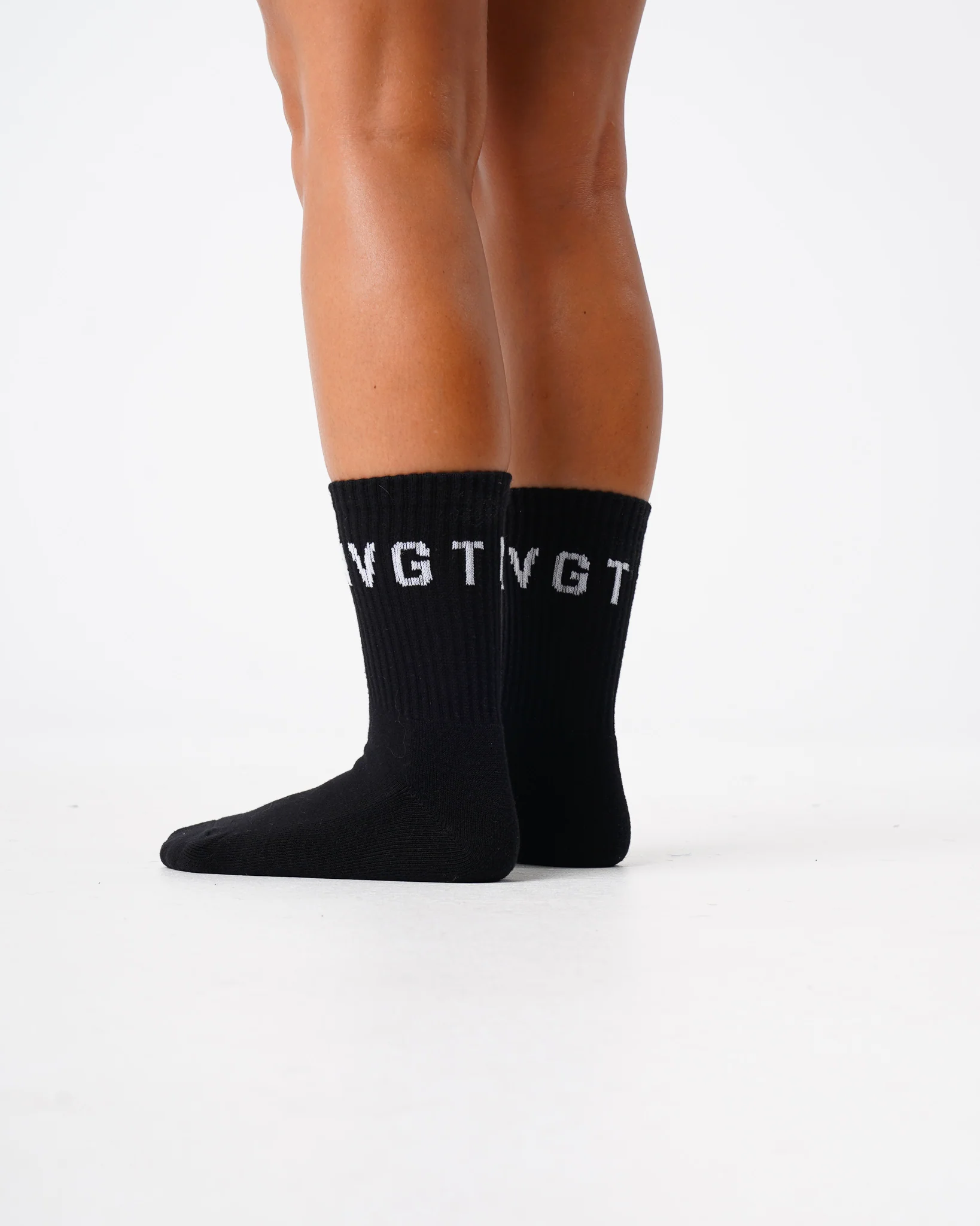 Black NVGTN Crew Socks - Image 4