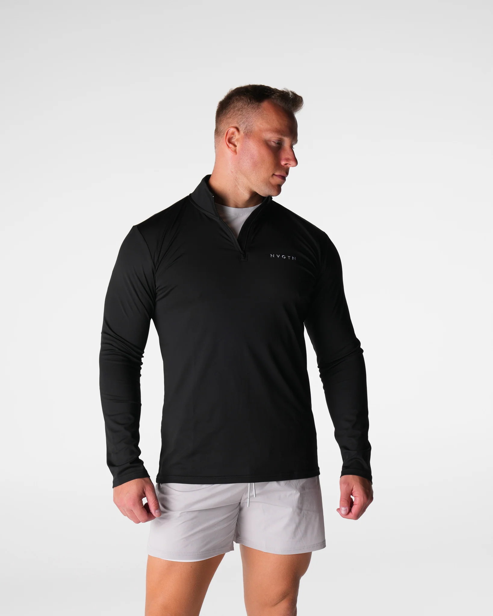 Black Skyline Quarter Zip - Image 4