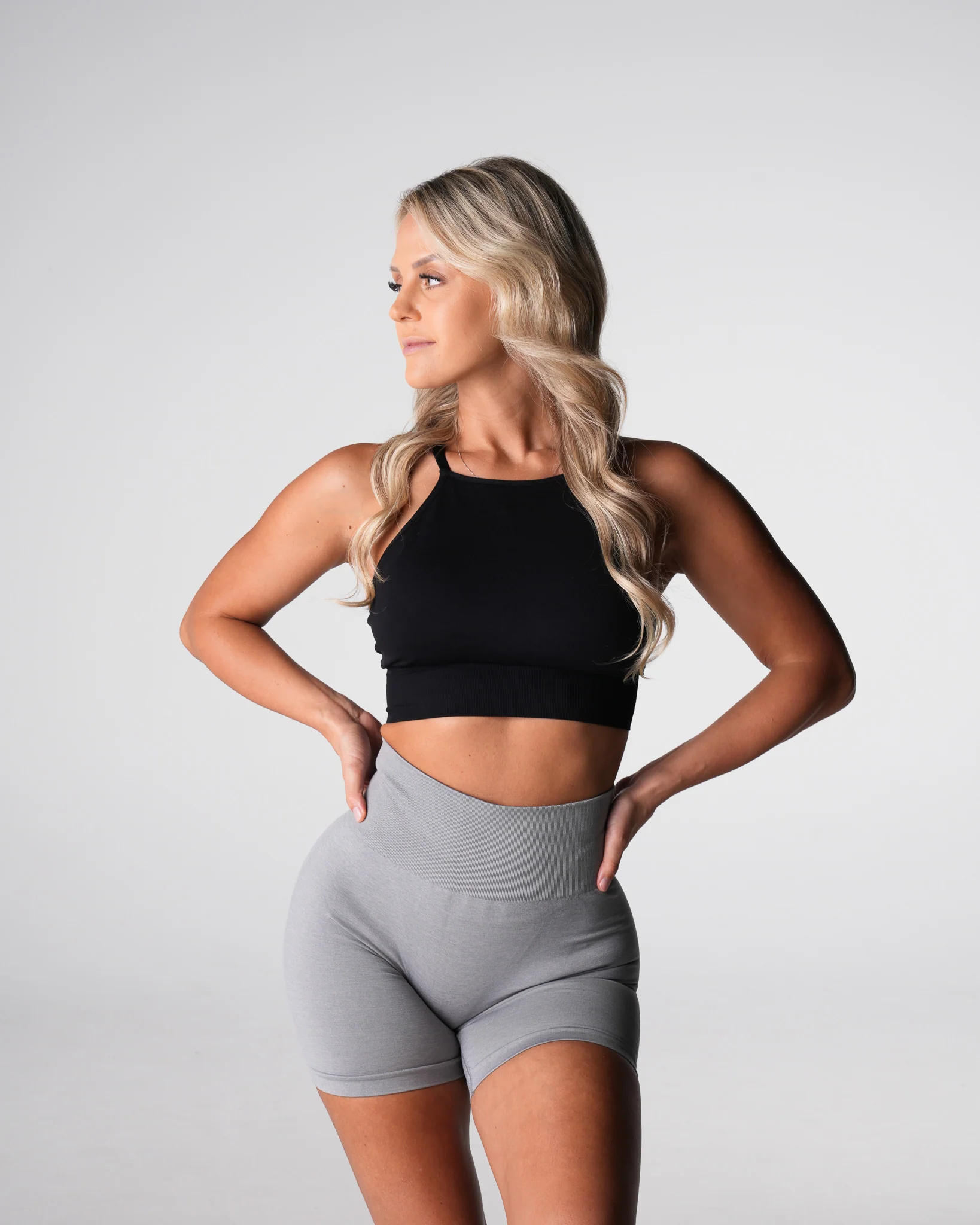 Black Strive Seamless Bra - Image 3