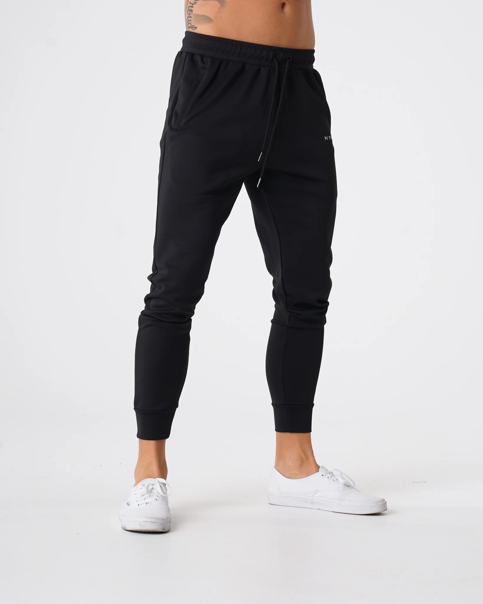 Black Track Joggers - Image 3