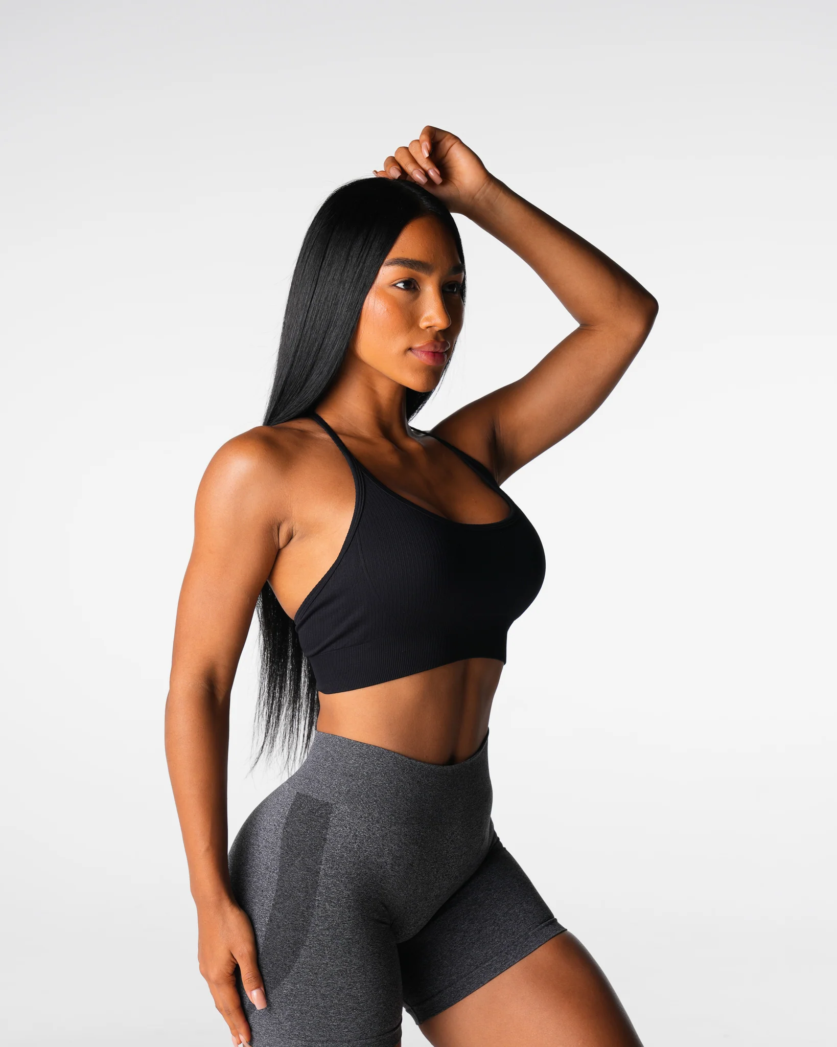 Black Wander Seamless Bra - Image 3