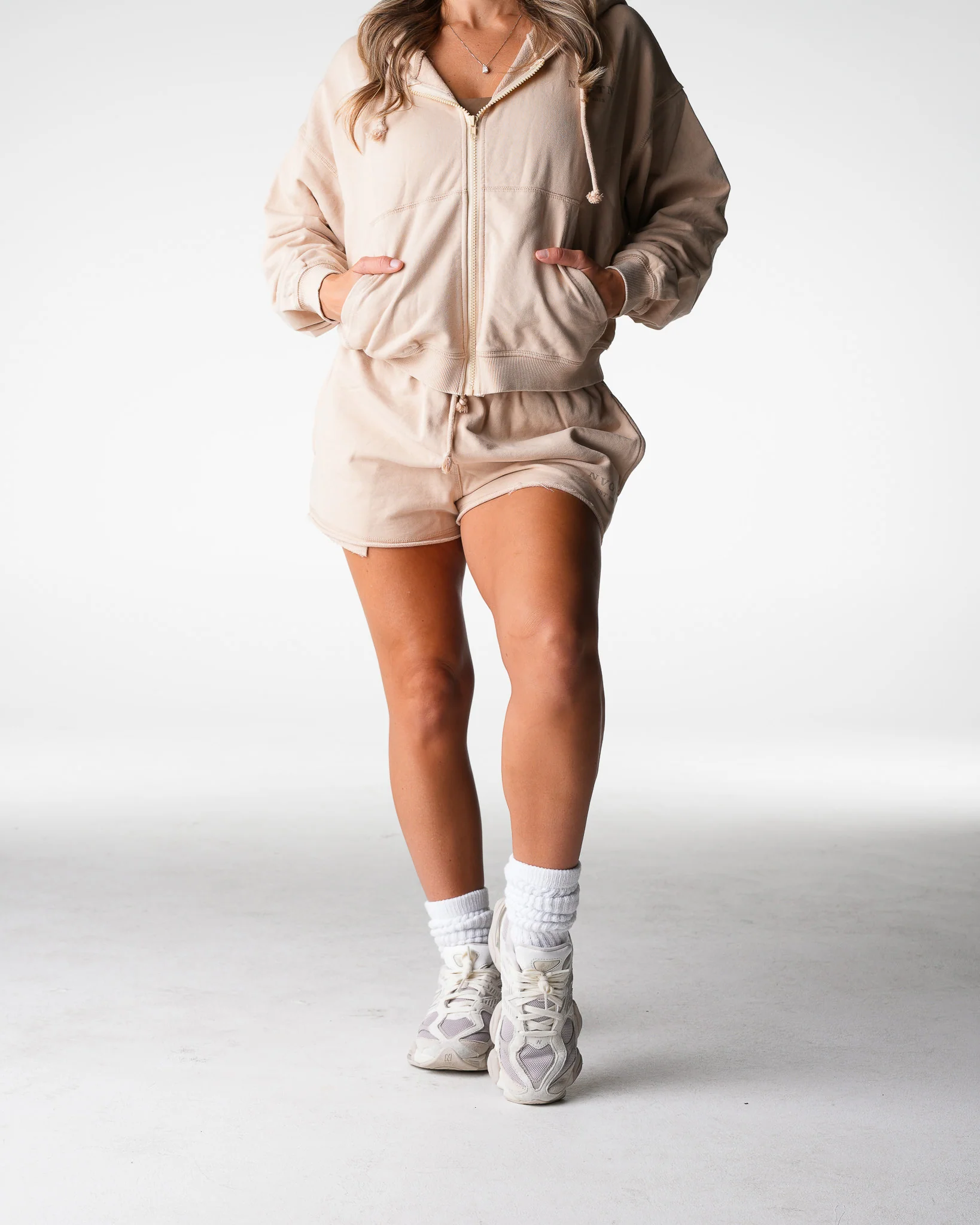 Chai Washed Lounge Shorts - Image 3