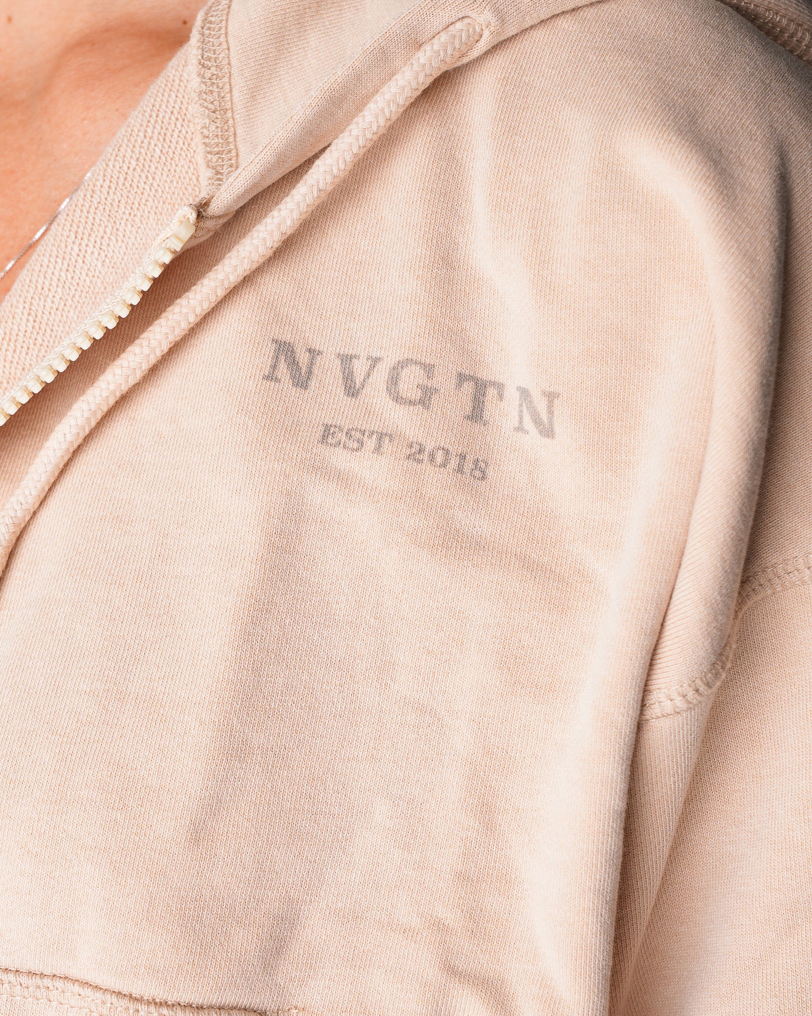 Chai Washed Lounge Zip Up - Image 4