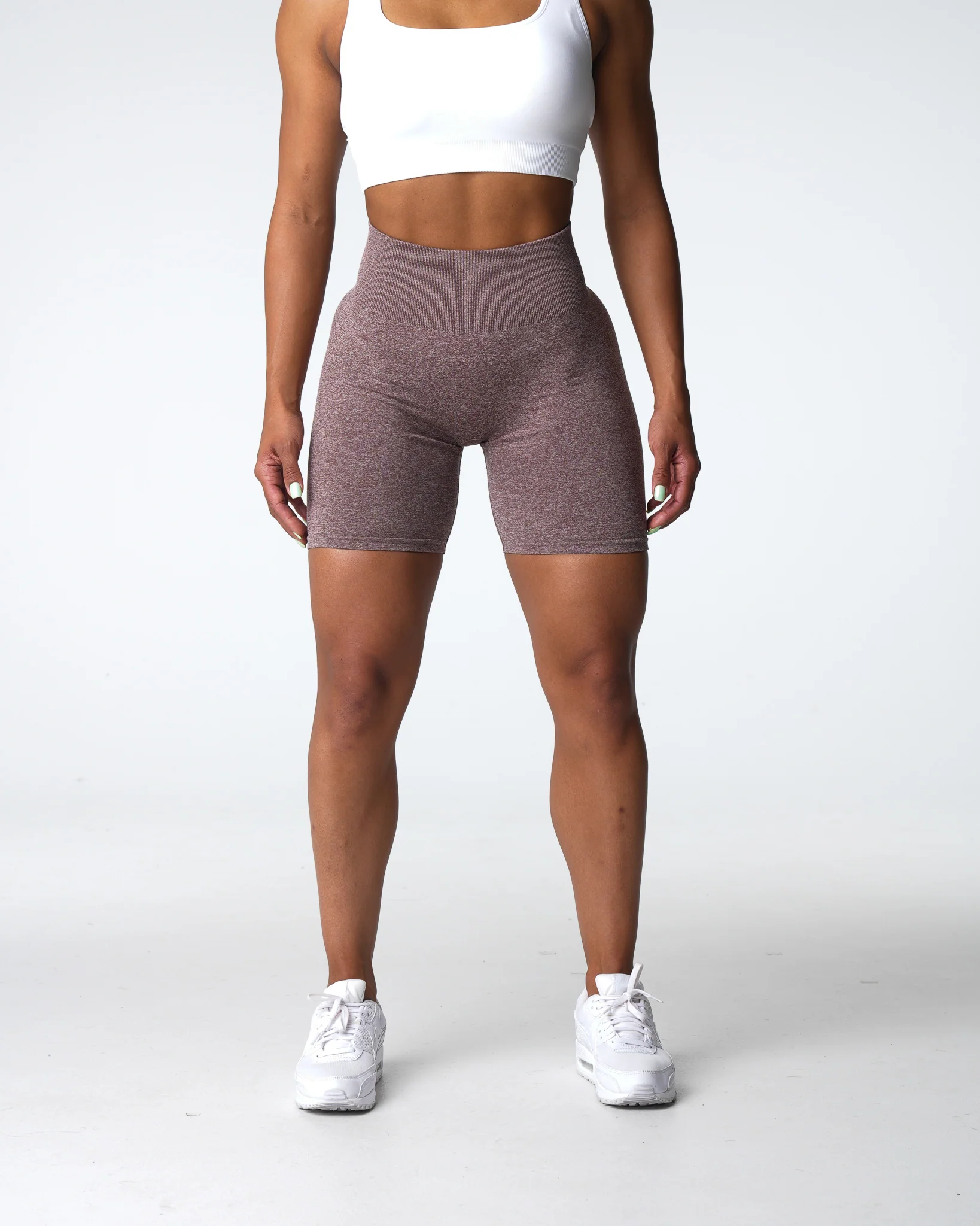Cocoa Scrunch Seamless Shorts - Image 3