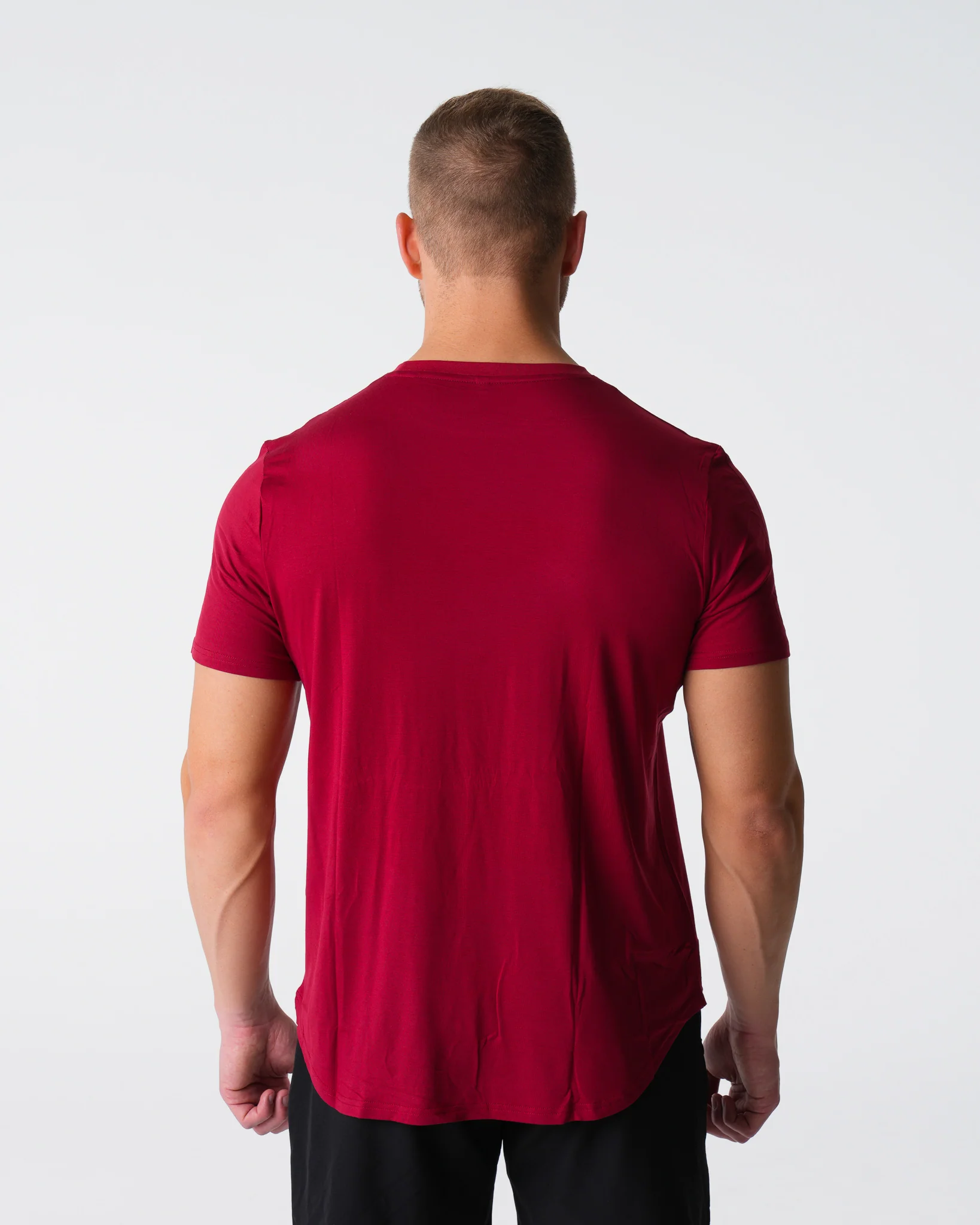 Crimson Tech Fitted Tee - Image 4