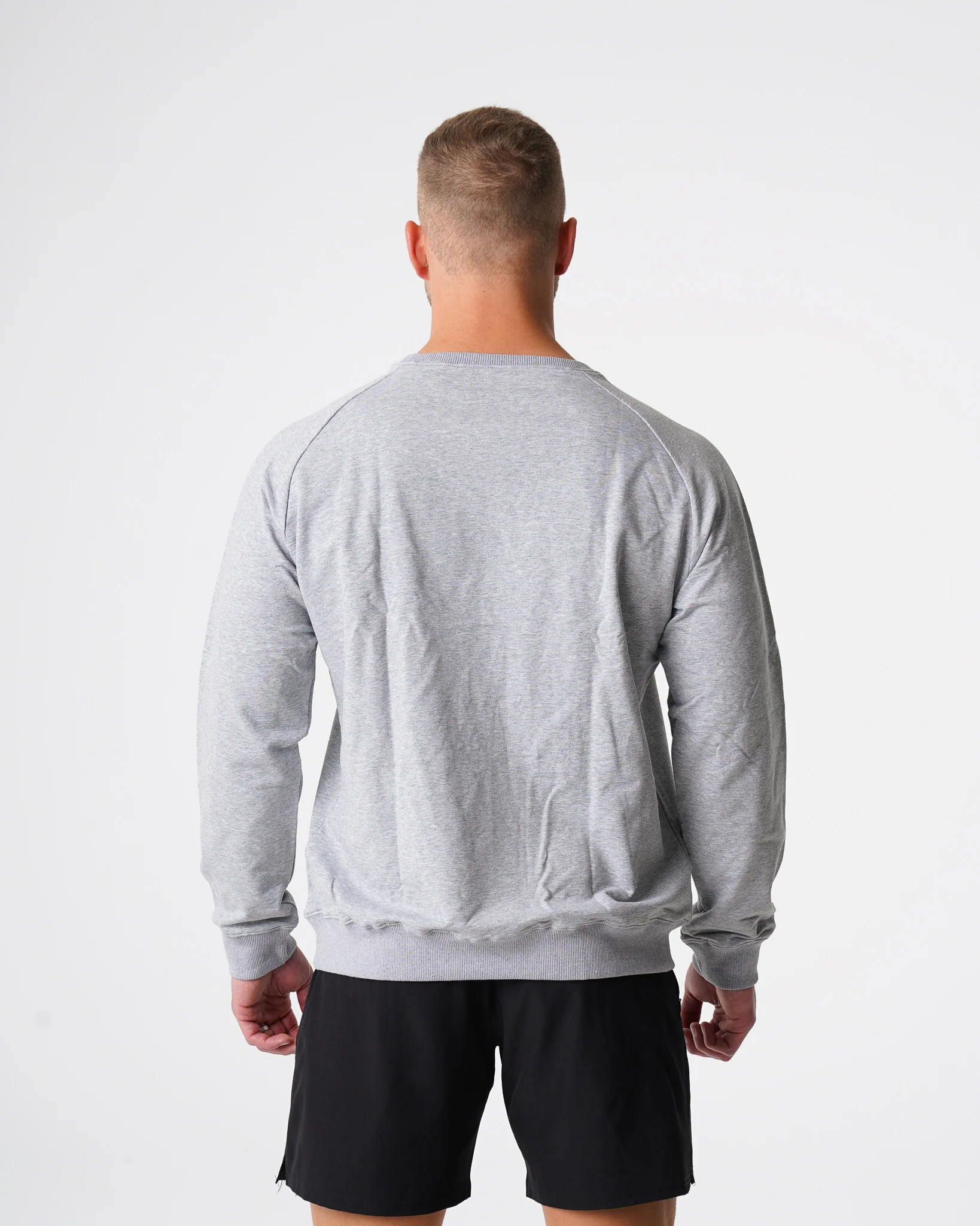 Grey Crew Neck Sweatshirt - Image 4