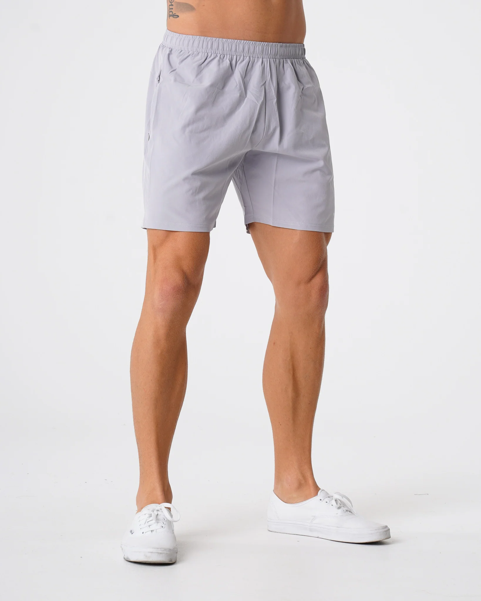 Grey Flex Shorts - Image 3