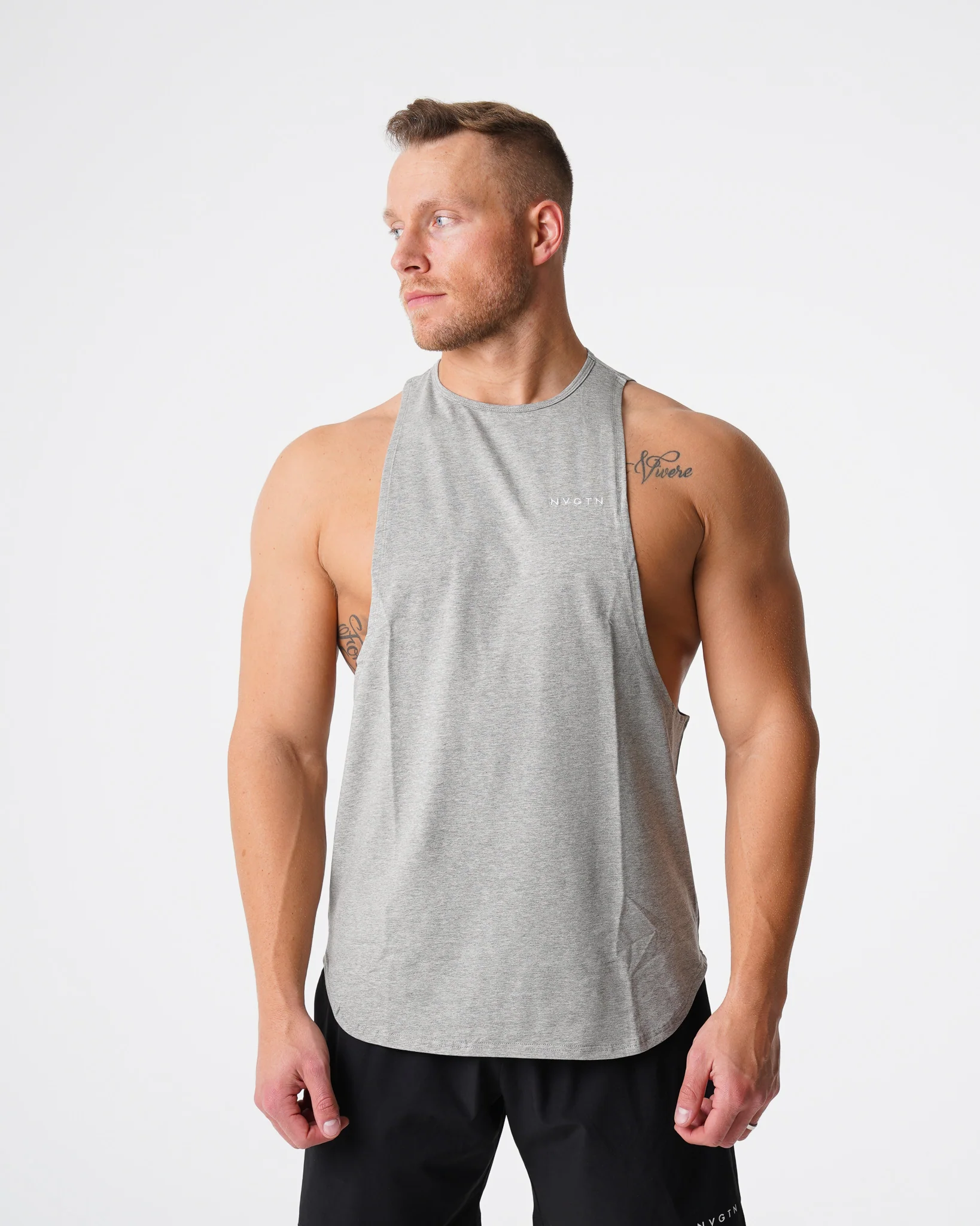 Grey Pulse Edge Tank - Image 4