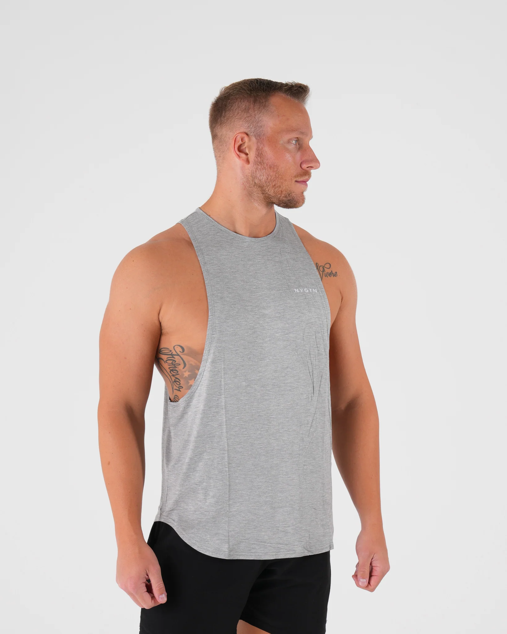 Grey Tech Edge Tank - Image 3