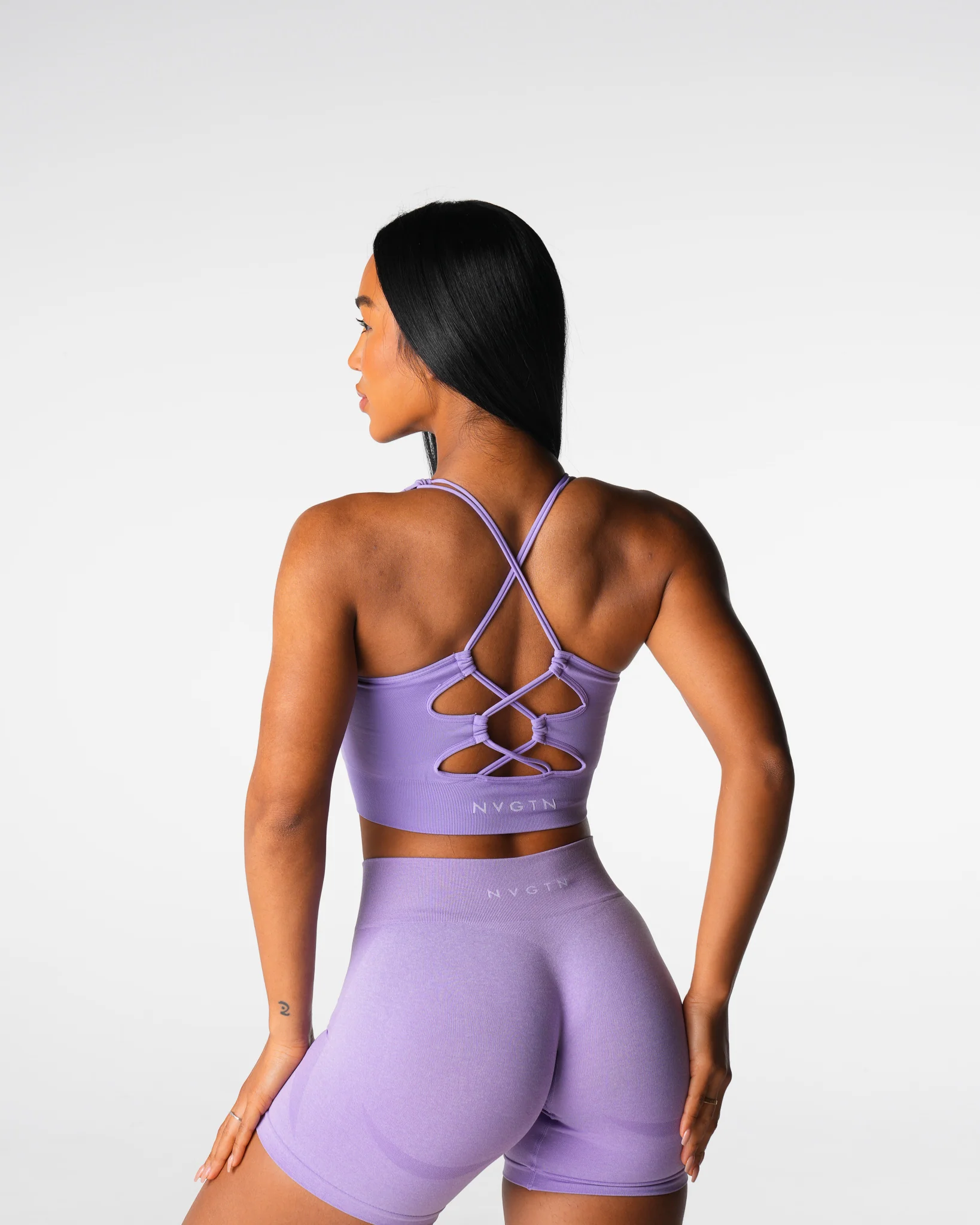 Lilac Thrive Seamless Bra - Image 4