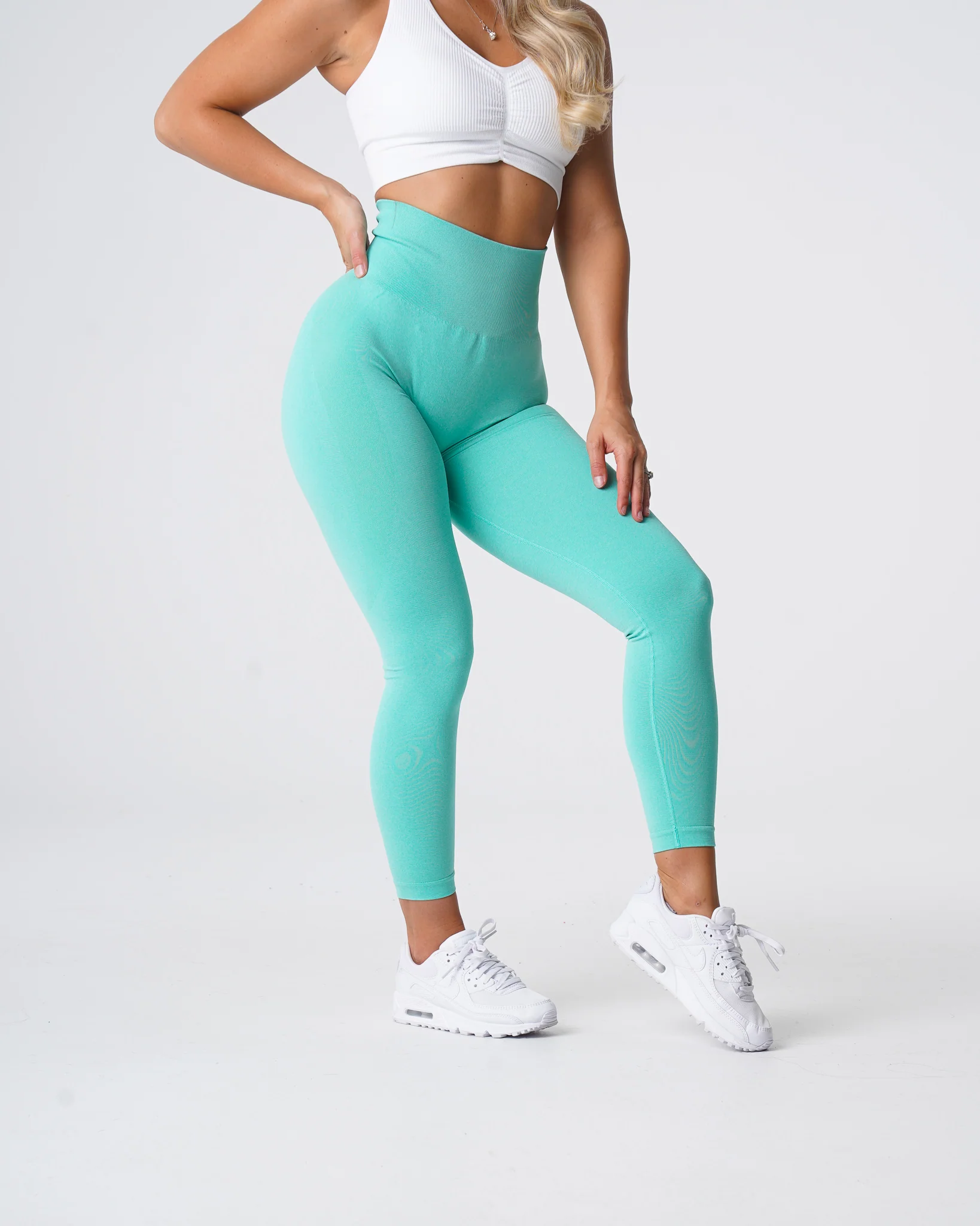 Mint Contour Seamless Leggings - Image 4