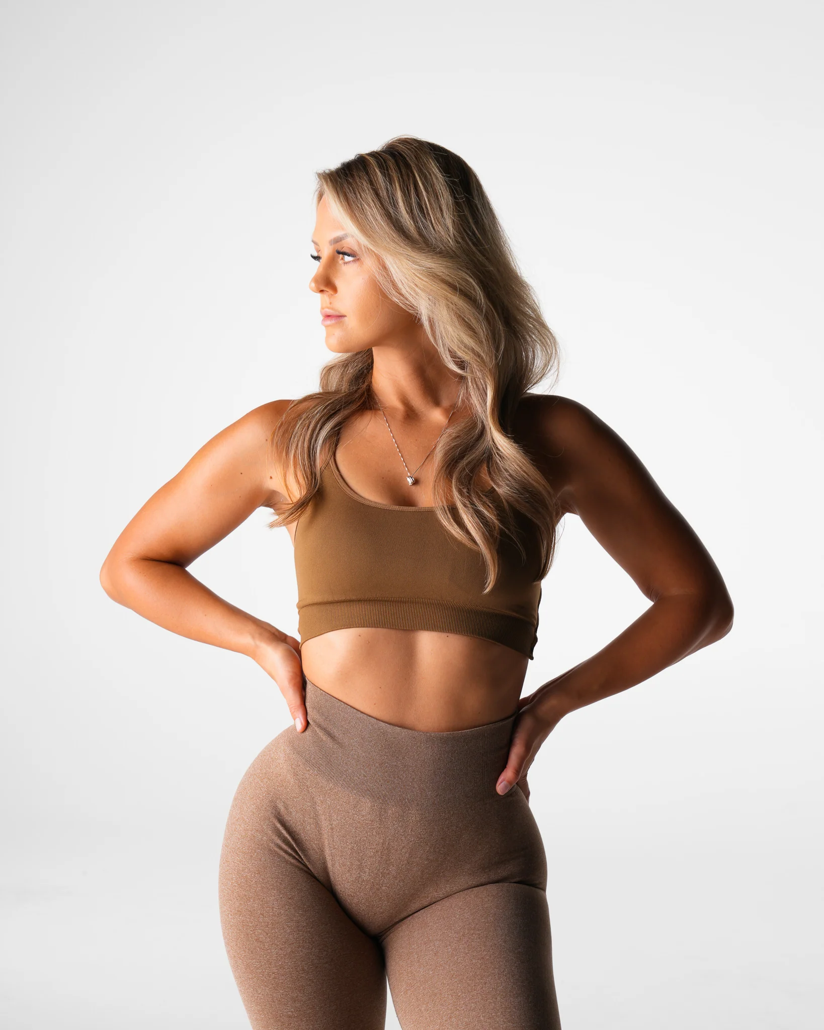 Mocha Invincible Seamless Bra - Image 3