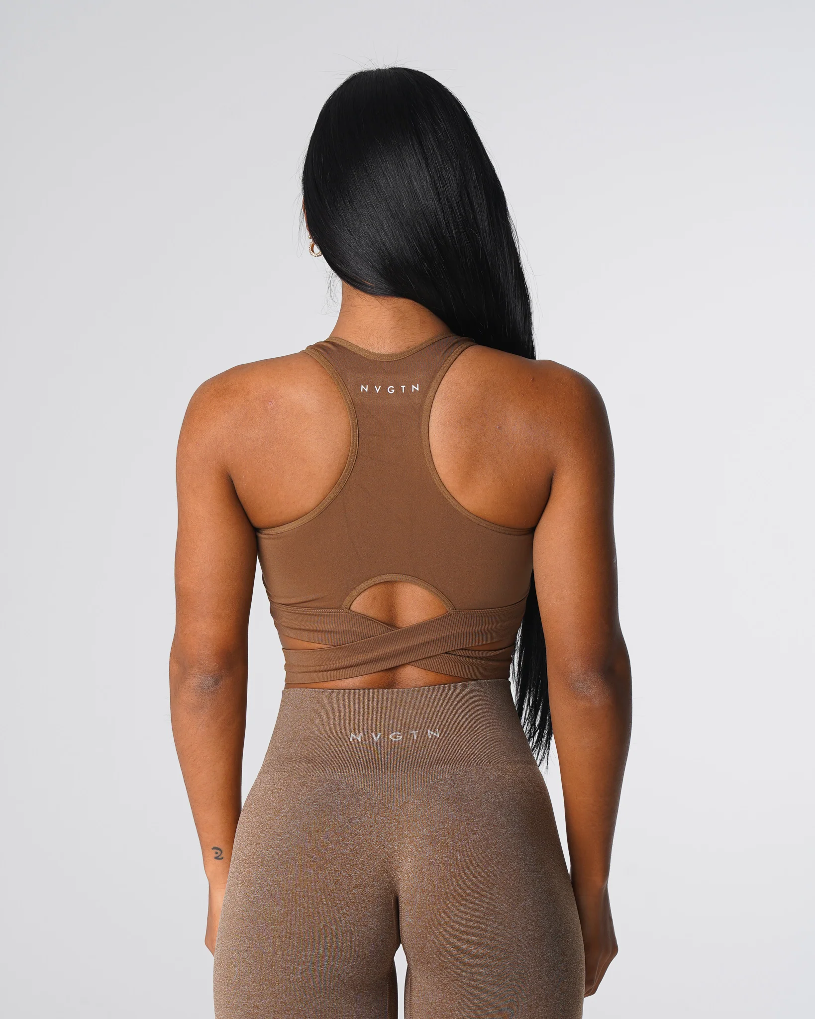 Mocha Sculpt Seamless Bra Top - Image 3