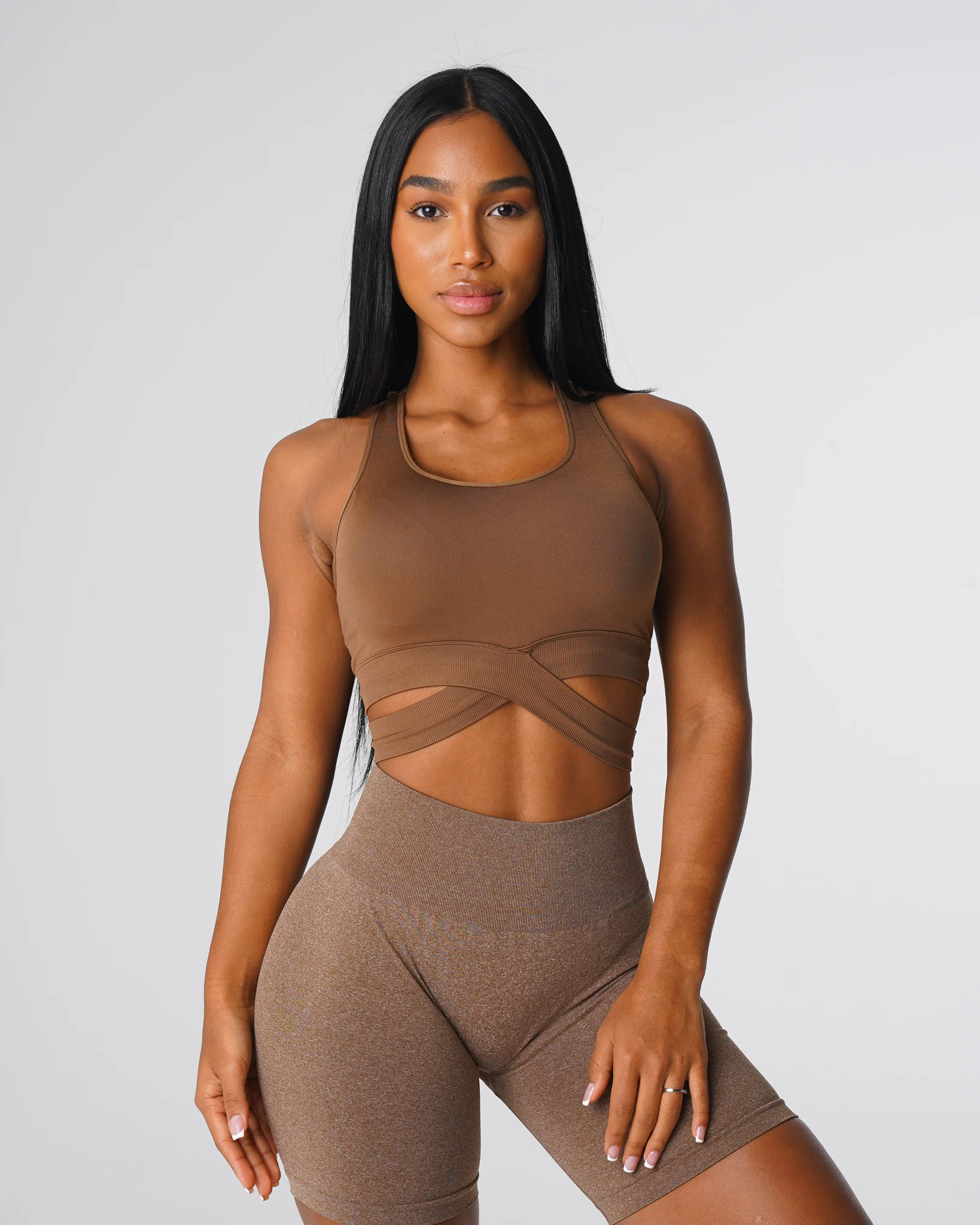 Mocha Sculpt Seamless Bra Top - Image 4