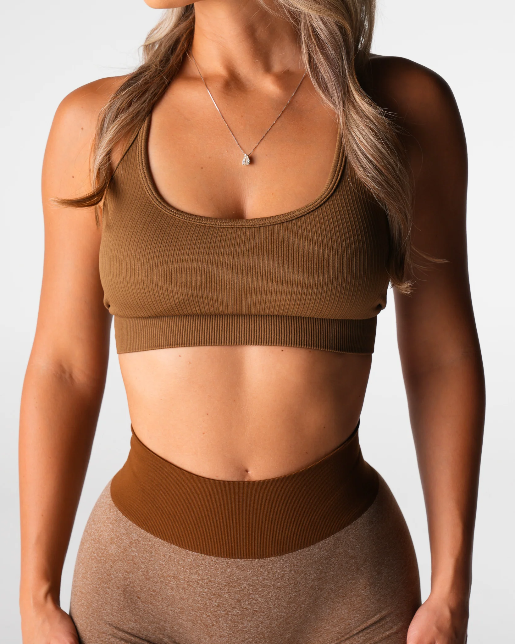 Mocha Wander Seamless Bra - Image 3