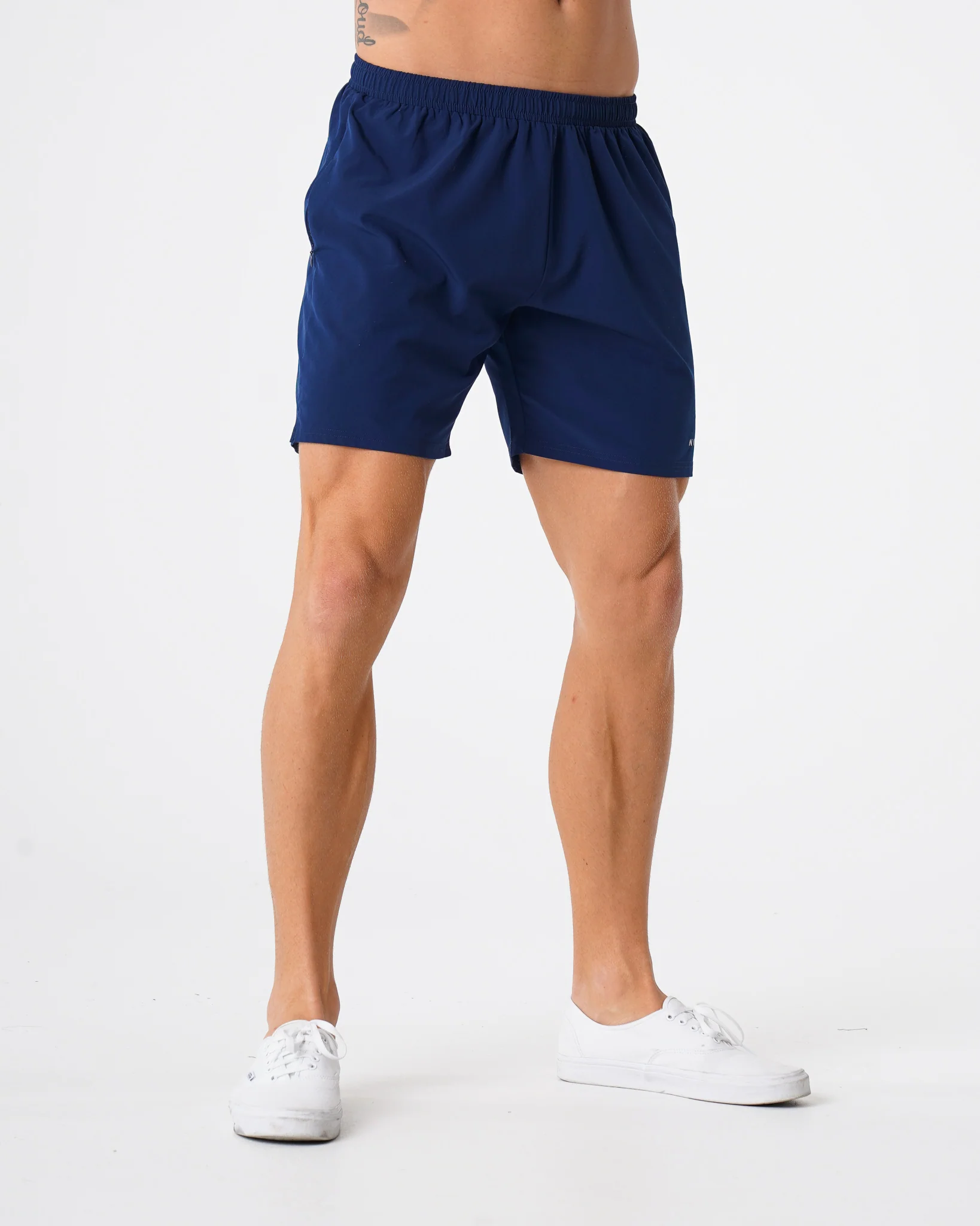 Navy Flex Shorts - Image 3