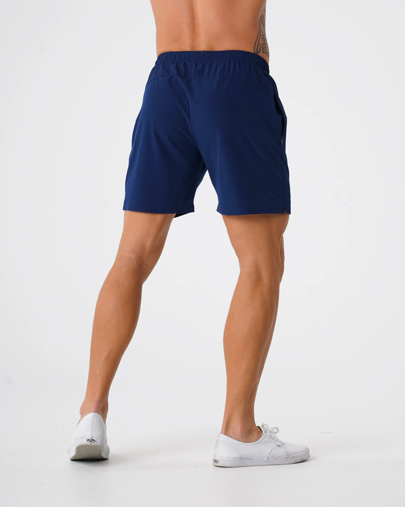 Navy Flex Shorts - Image 4