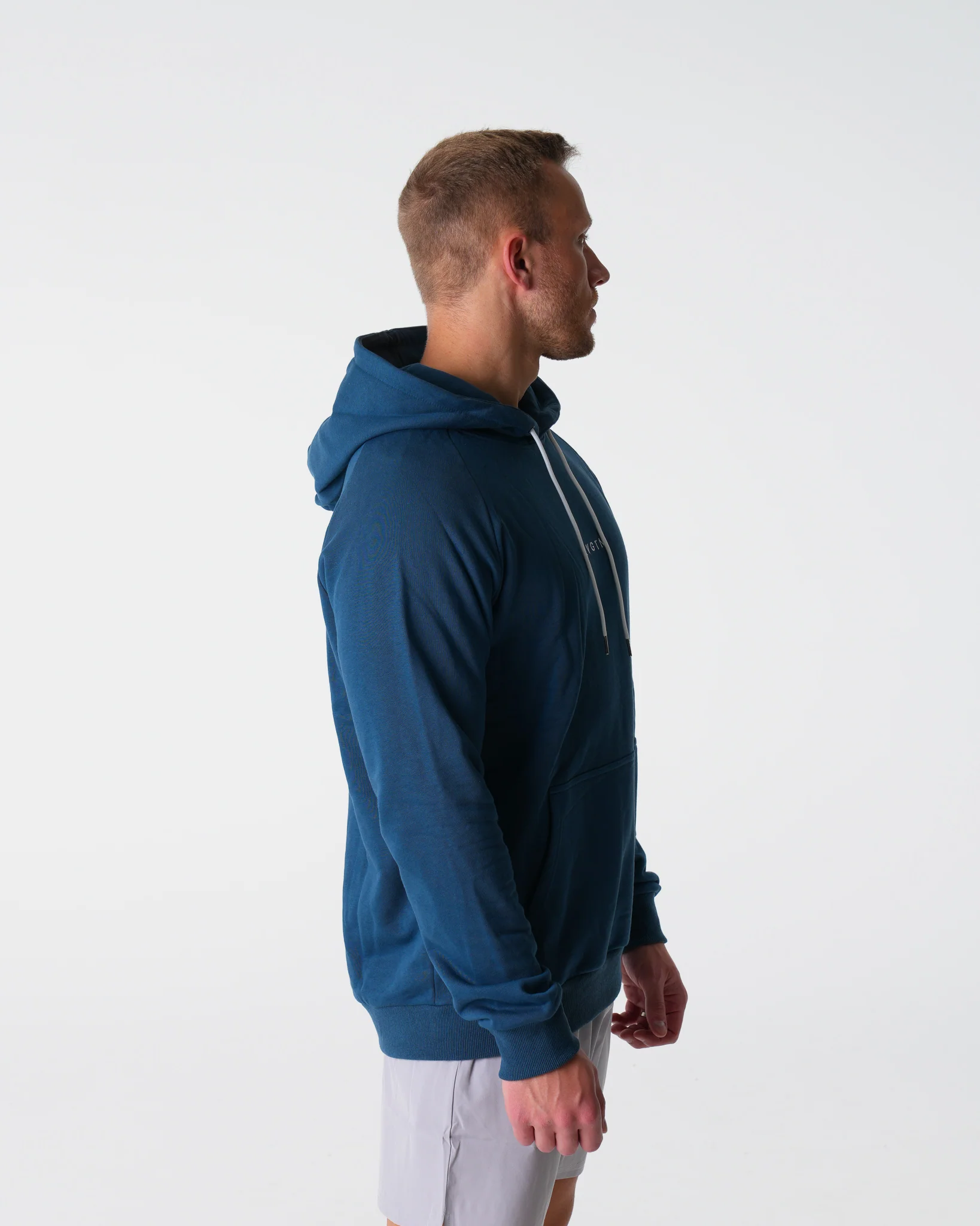 Navy Lounge Hoodie - Image 3