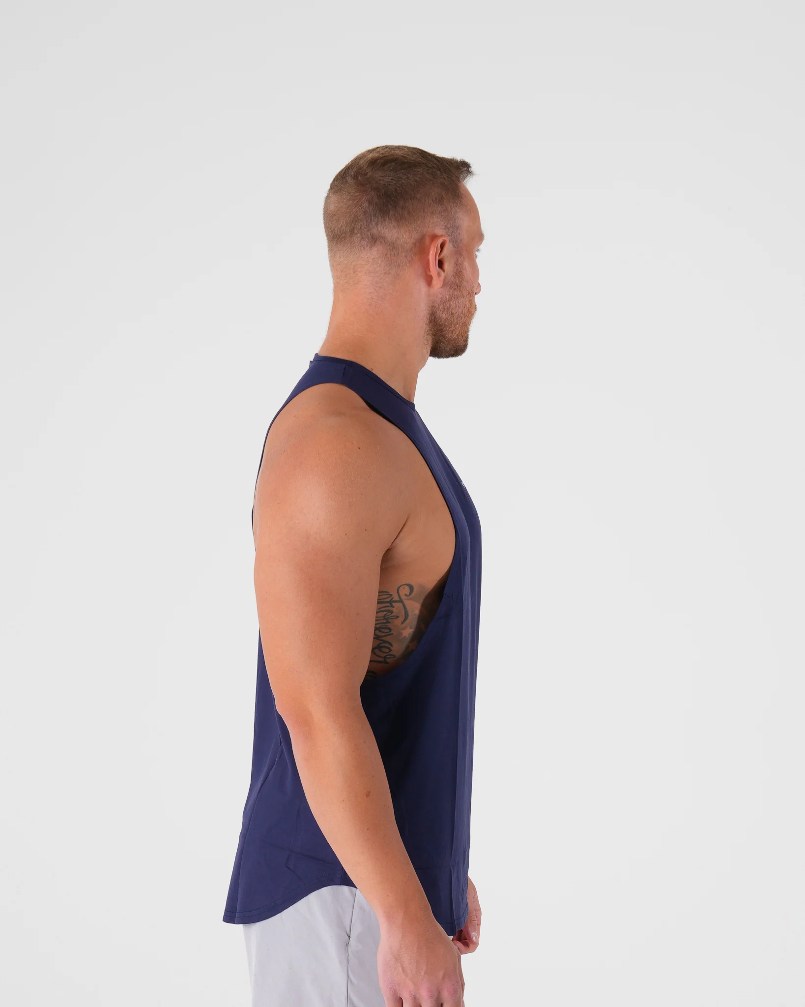 Navy Tech Edge Tank - Image 4