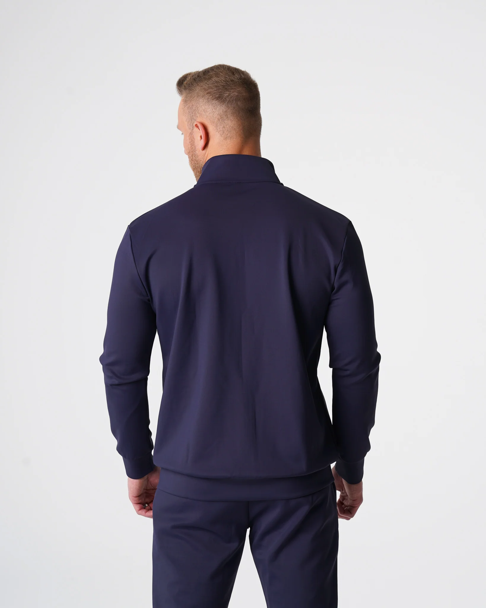 Navy Track Jacket - Image 4