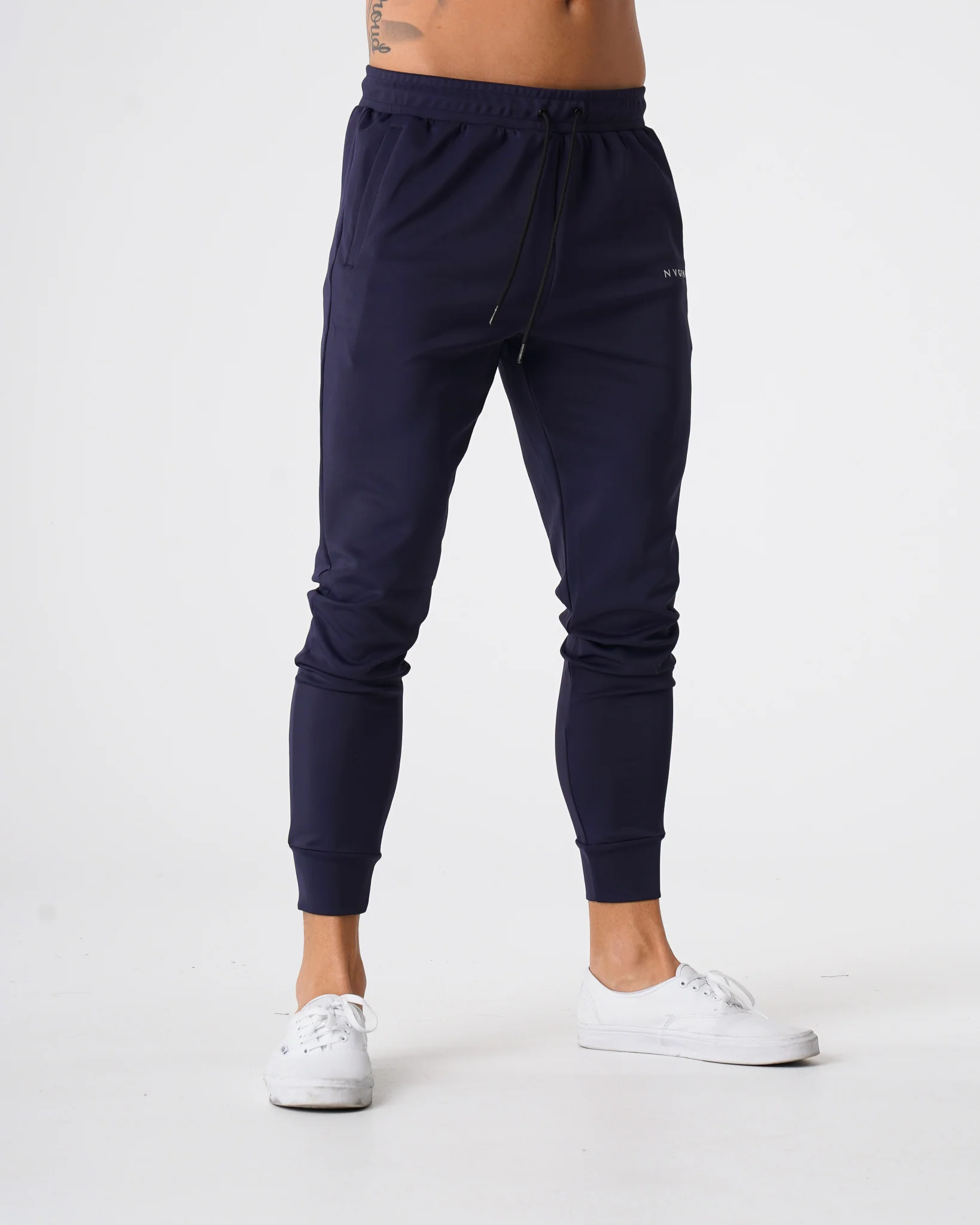 Navy Track Joggers - Image 3