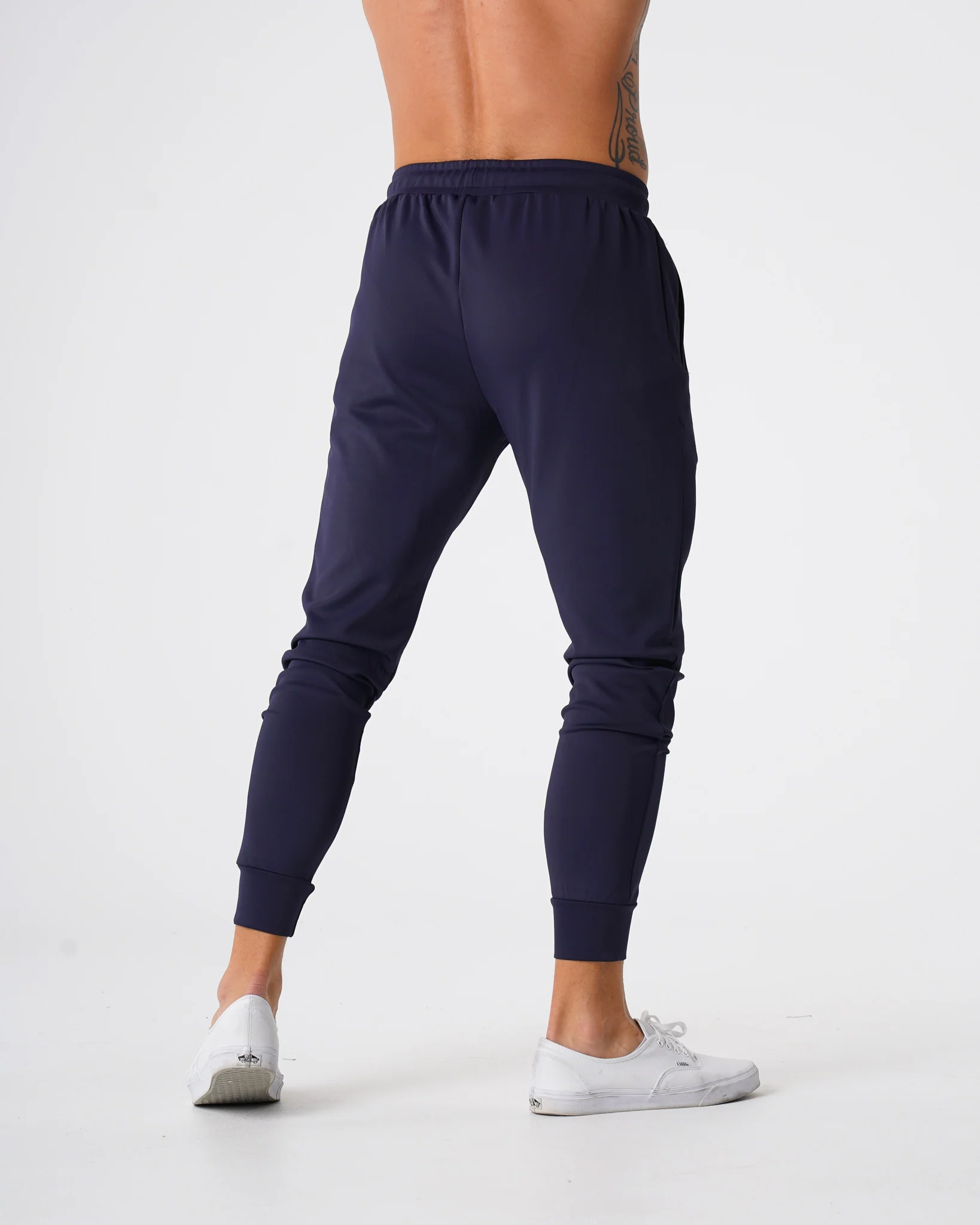 Navy Track Joggers - Image 4