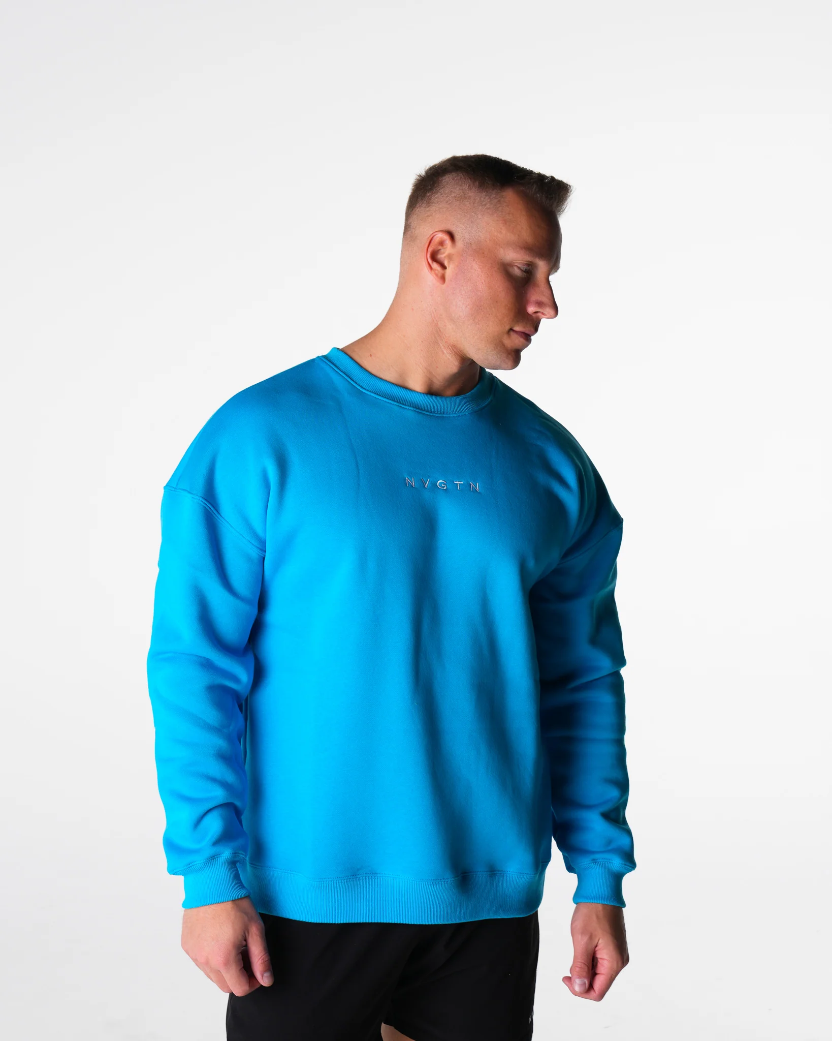 Oasis Blue Comfort Crew - Image 3