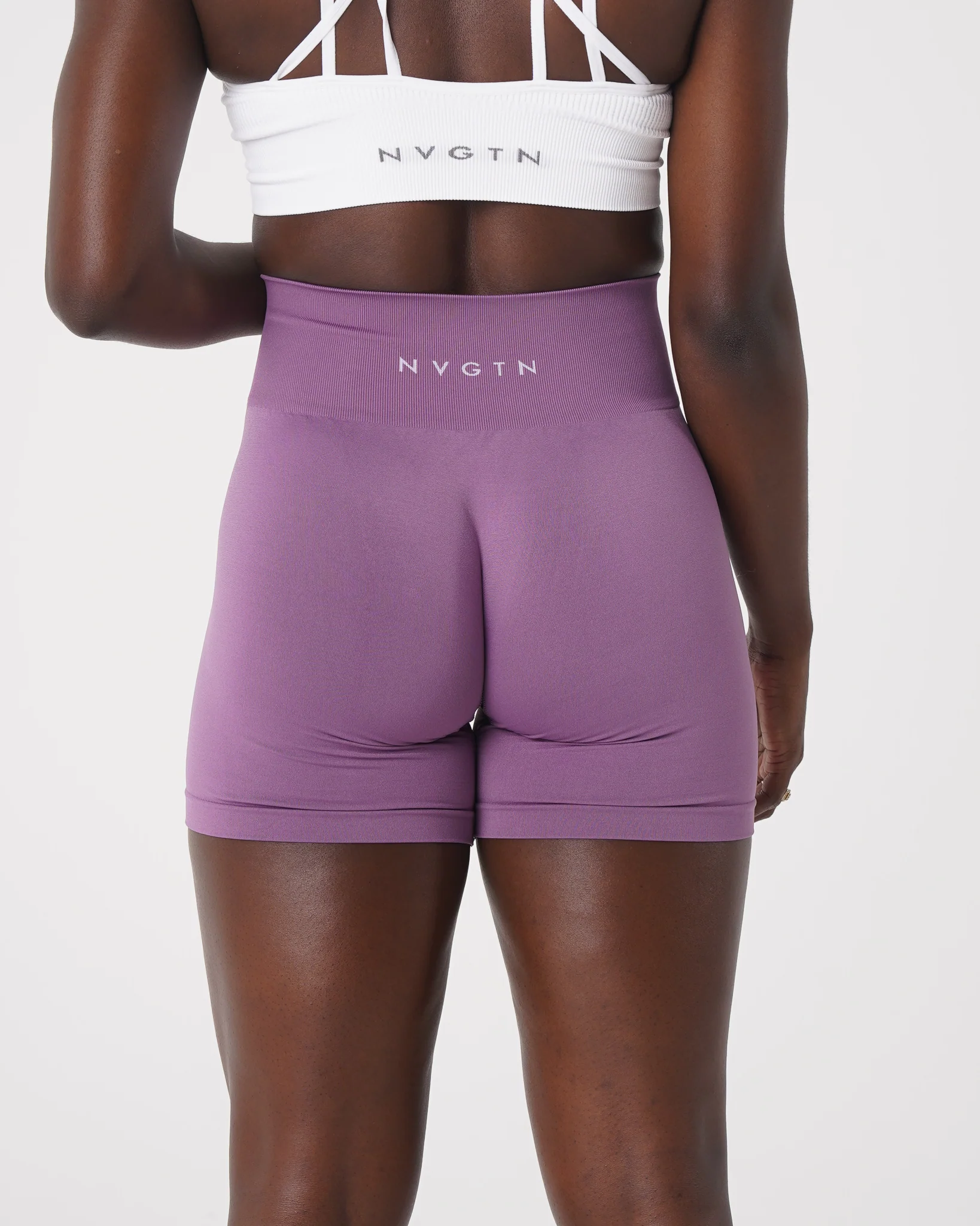 Orchid Solid Seamless Shorts - Image 4