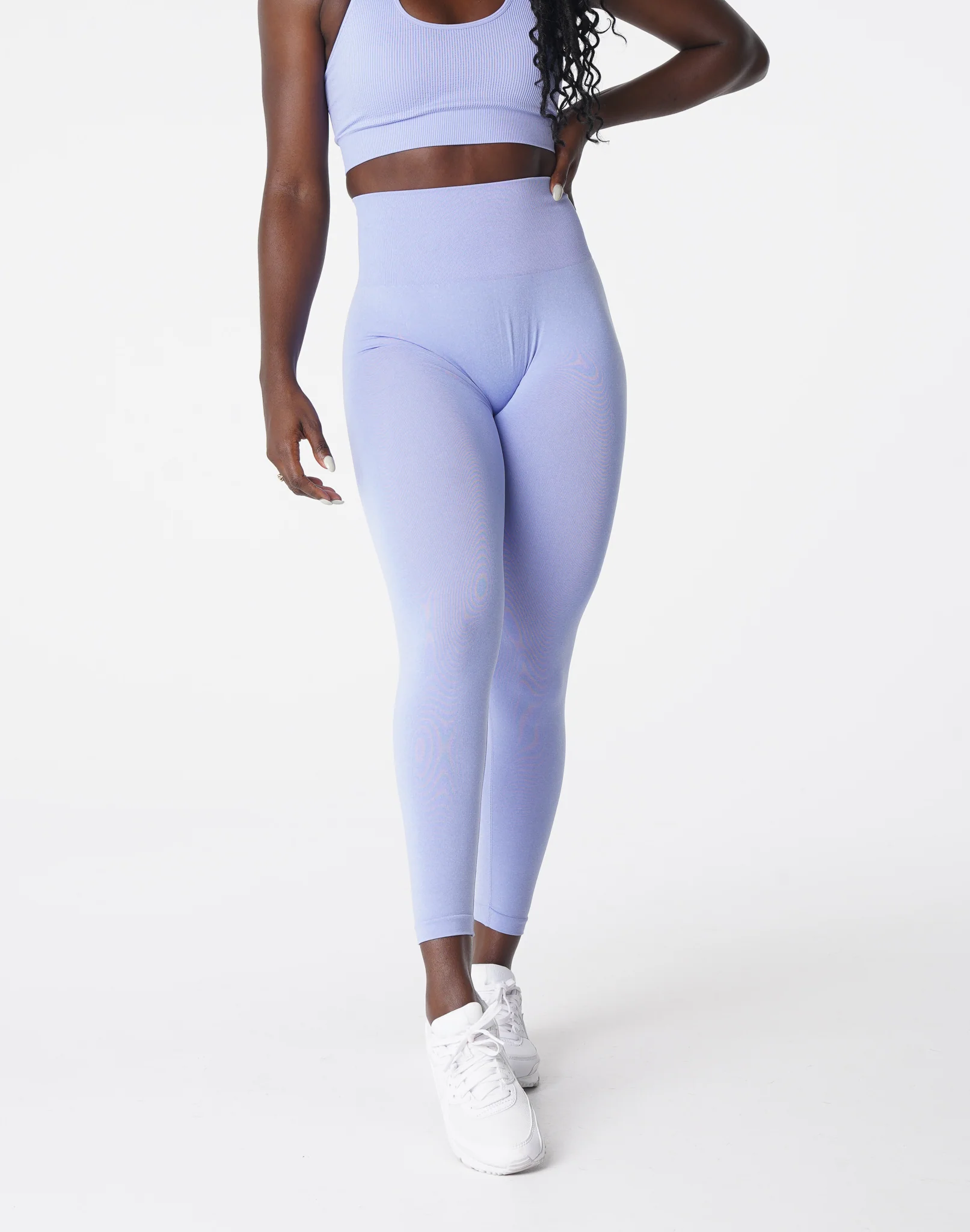 Periwinkle Curve Seamless Leggings - Image 3