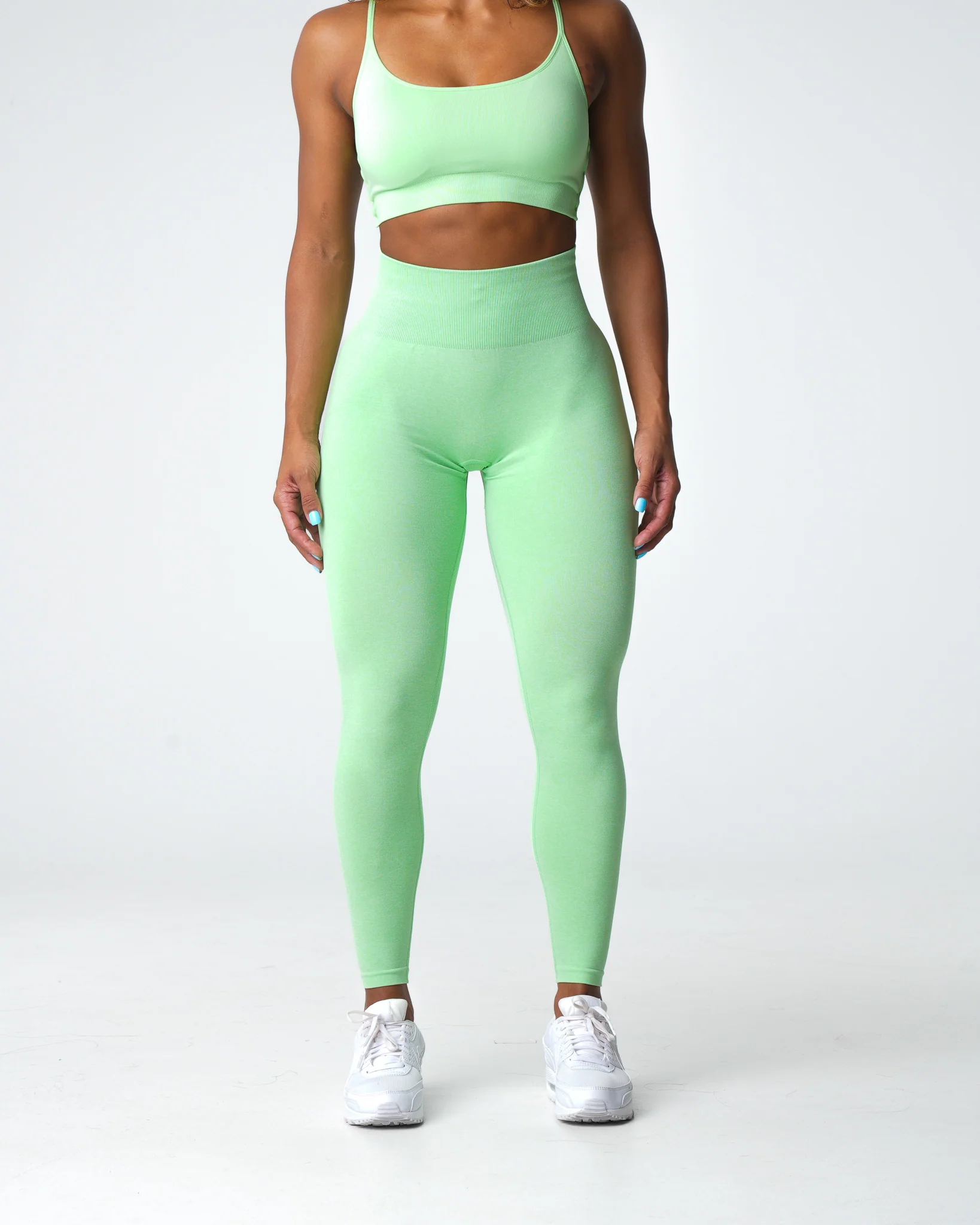 Pistachio Scrunch Seamless Leggings - Image 3