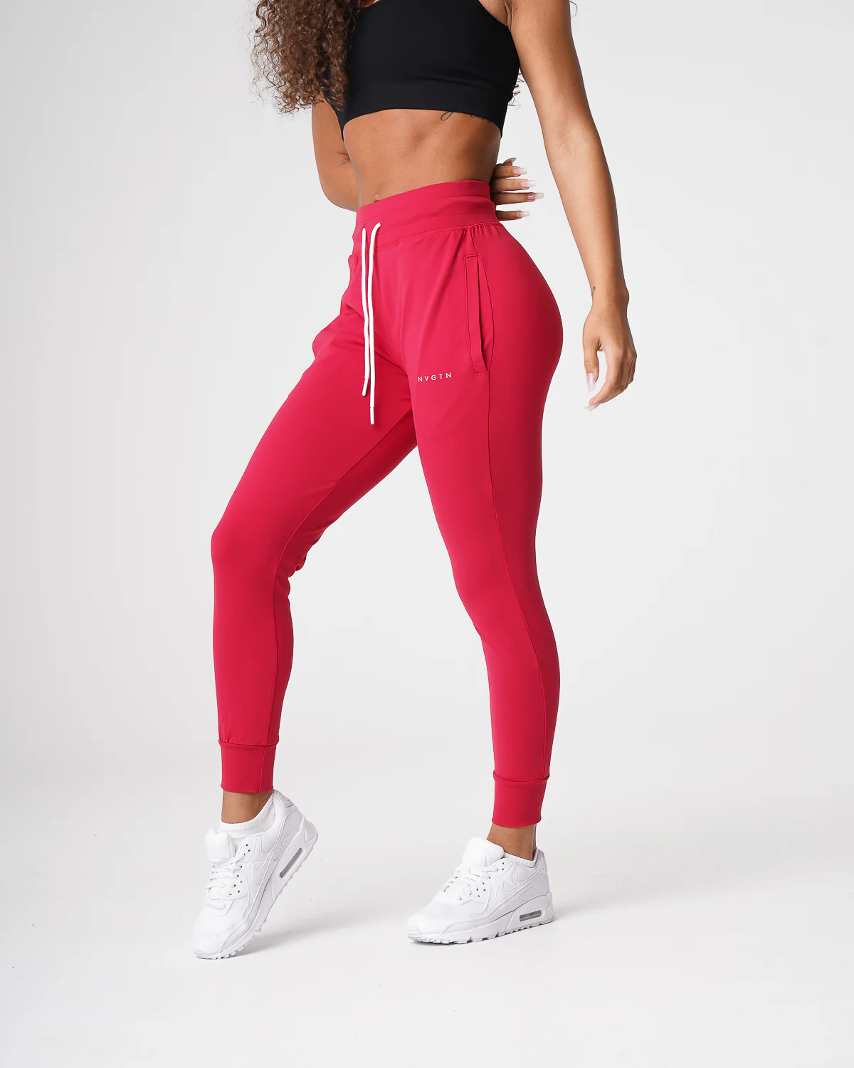 Ruby Red Joggers - Image 3