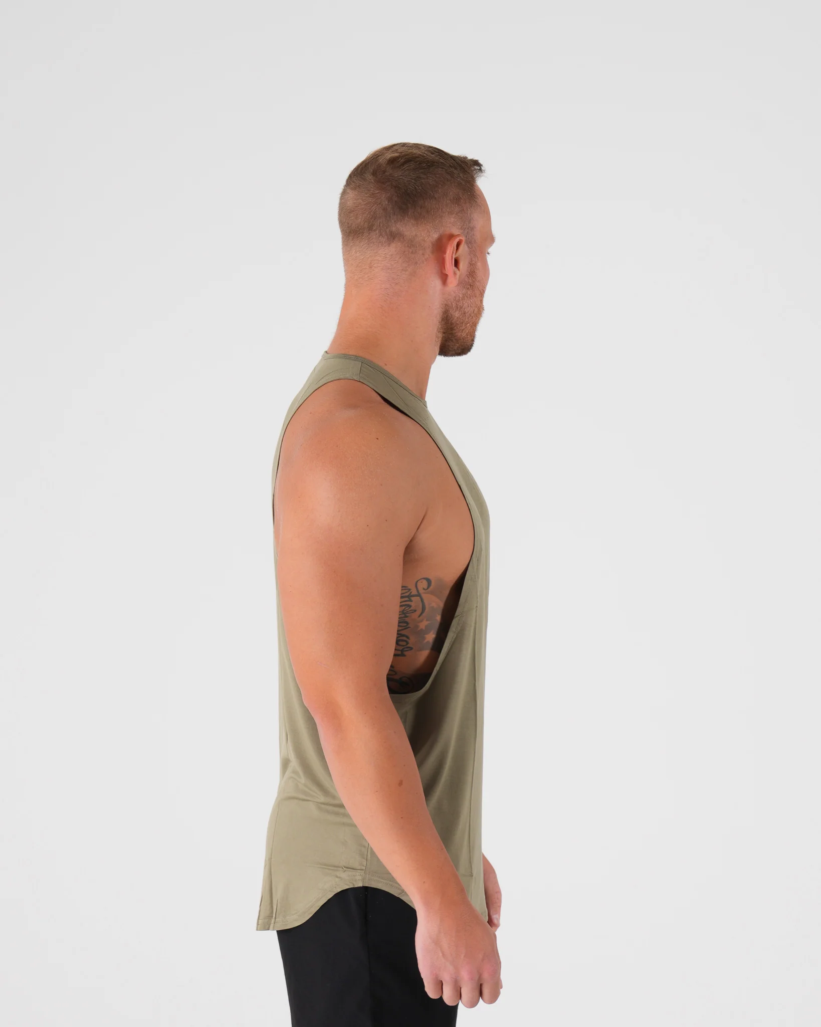 Sage Green Tech Edge Tank - Image 4