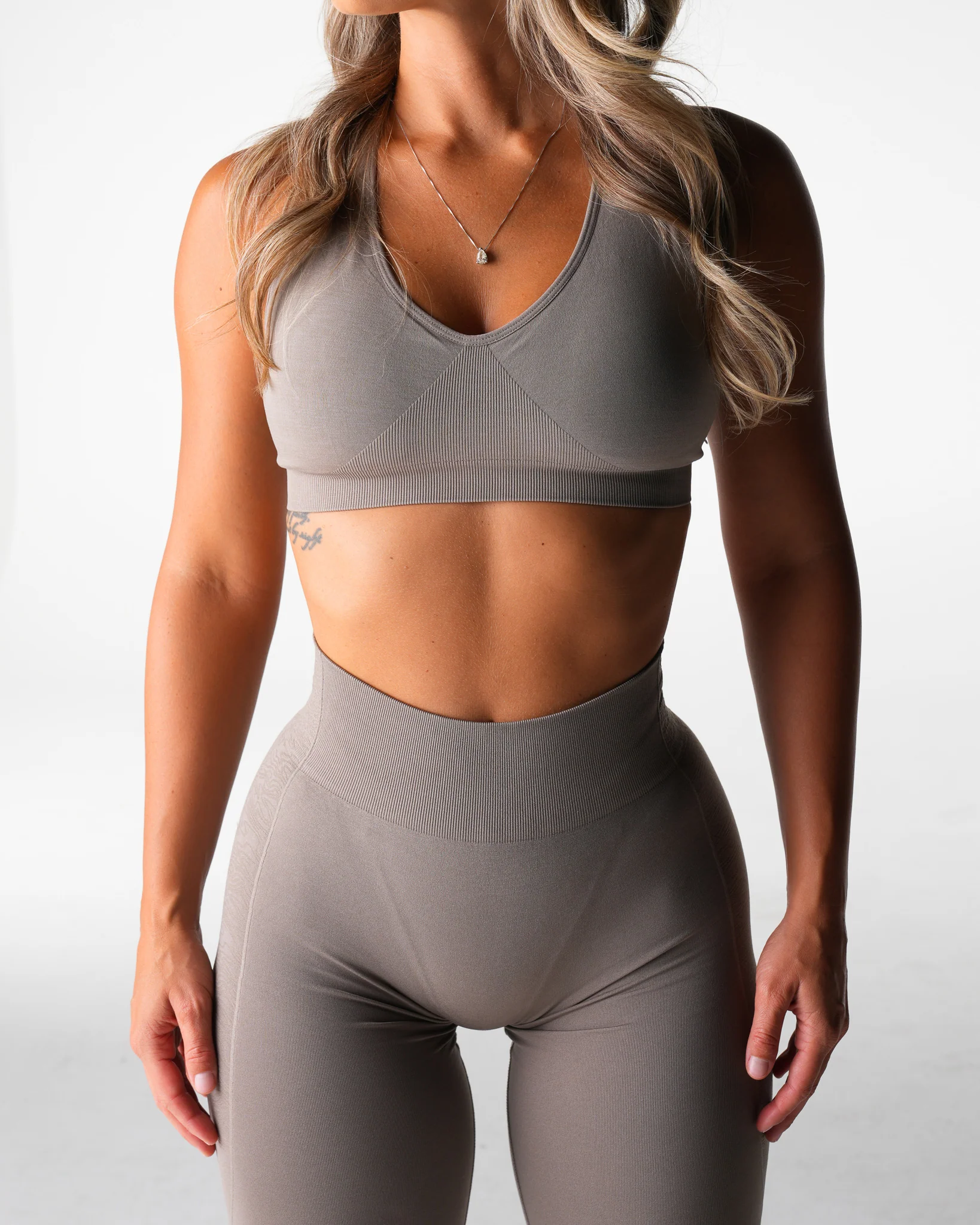 Taupe Core Seamless Bra - Image 3