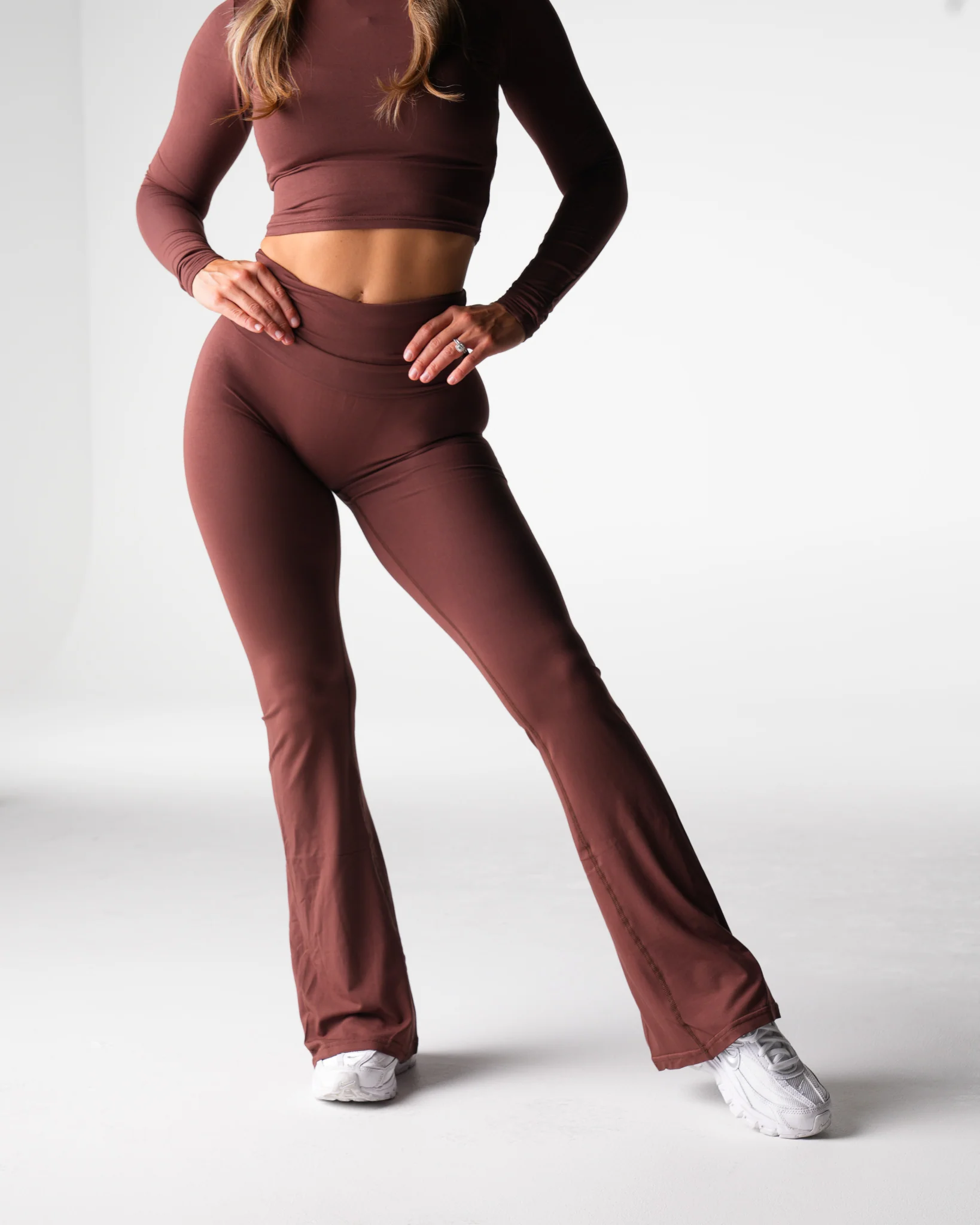 Teddy Bear Daydream Foldover Flare Pants - Image 4