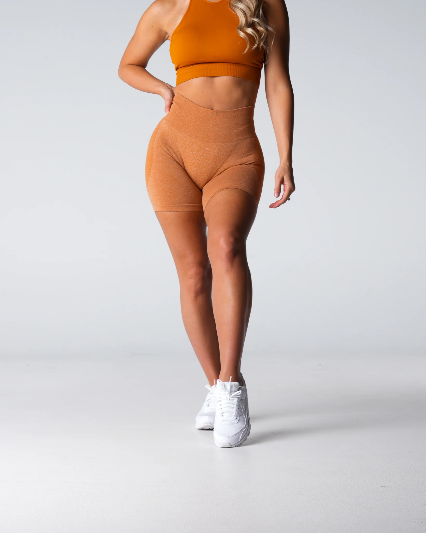 Terracotta Contour Seamless Shorts - Image 4