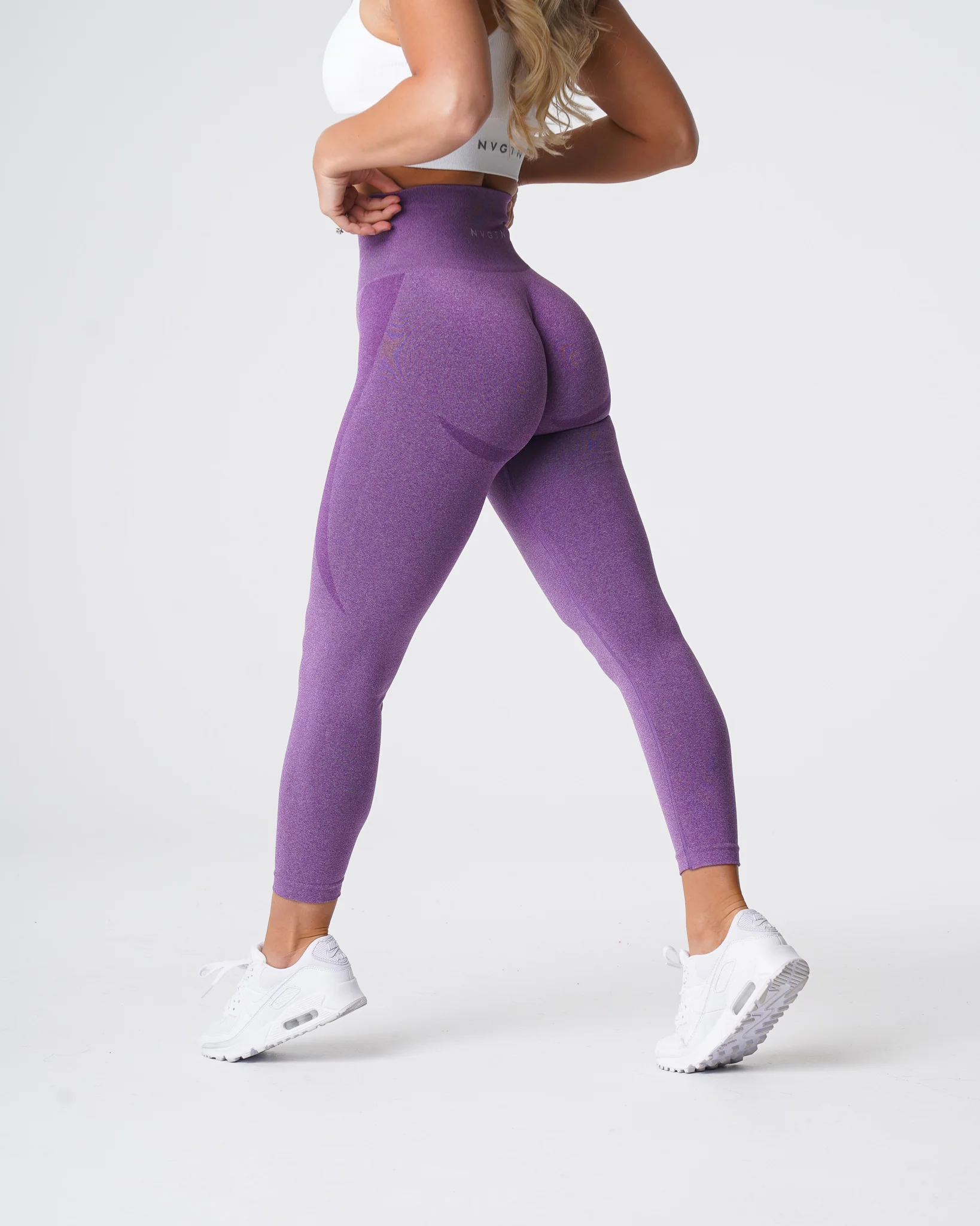 Violet Contour Seamless Leggings - Image 4