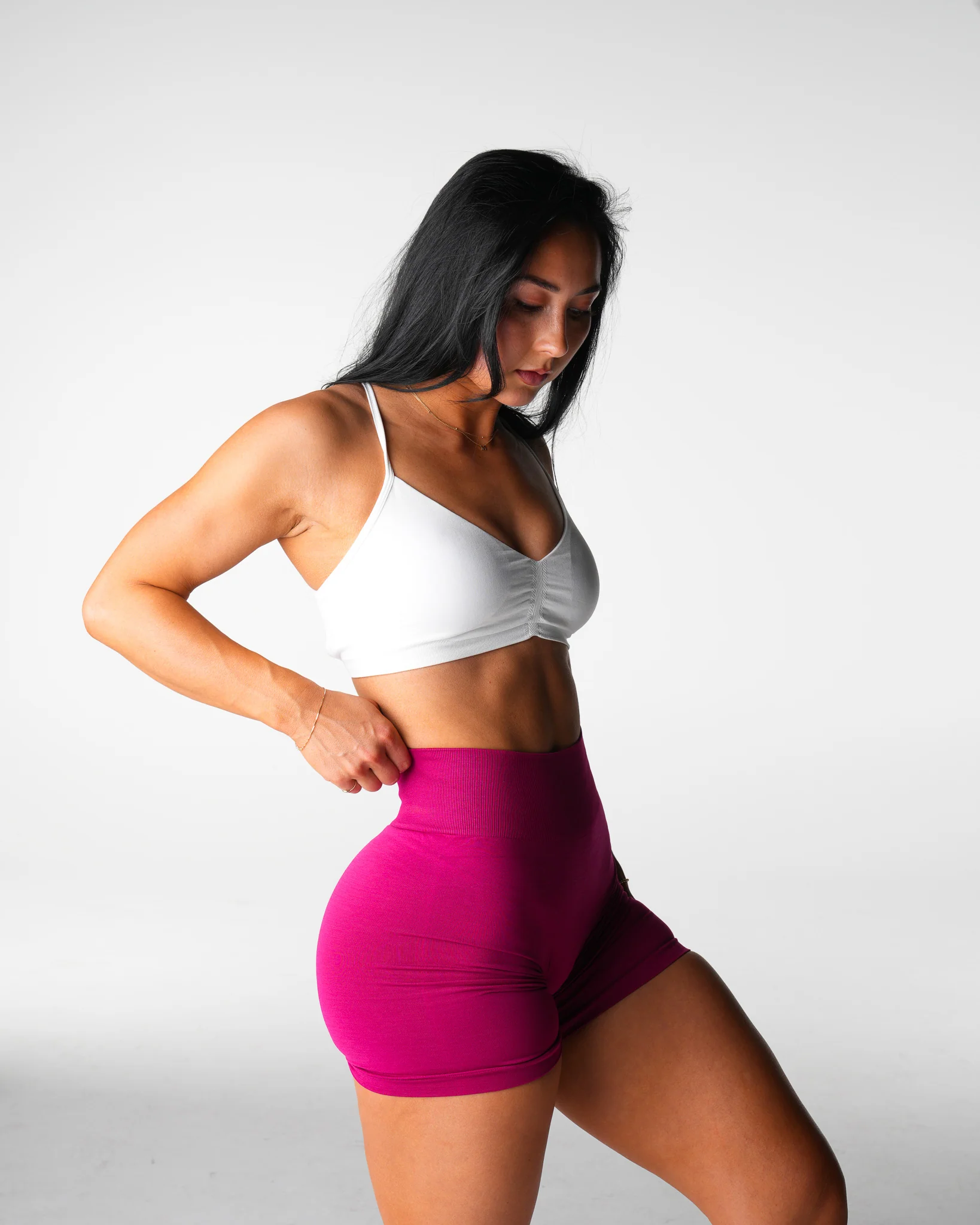 White Flex Seamless Bra - Image 3