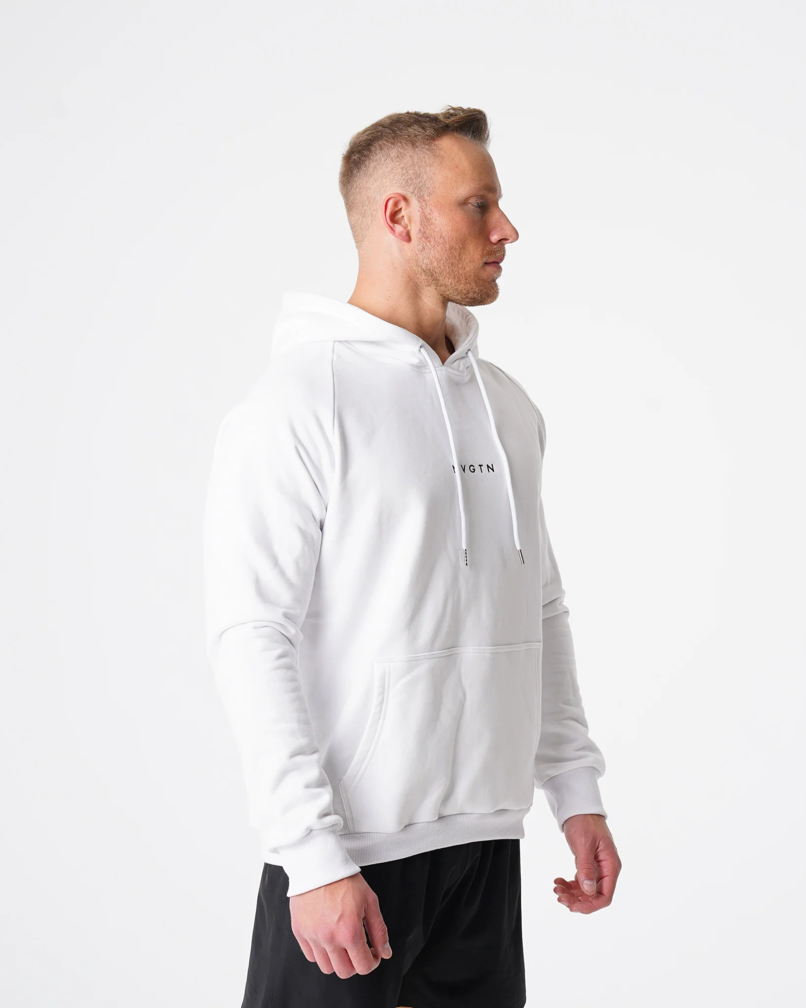 White Lounge Hoodie - Image 3