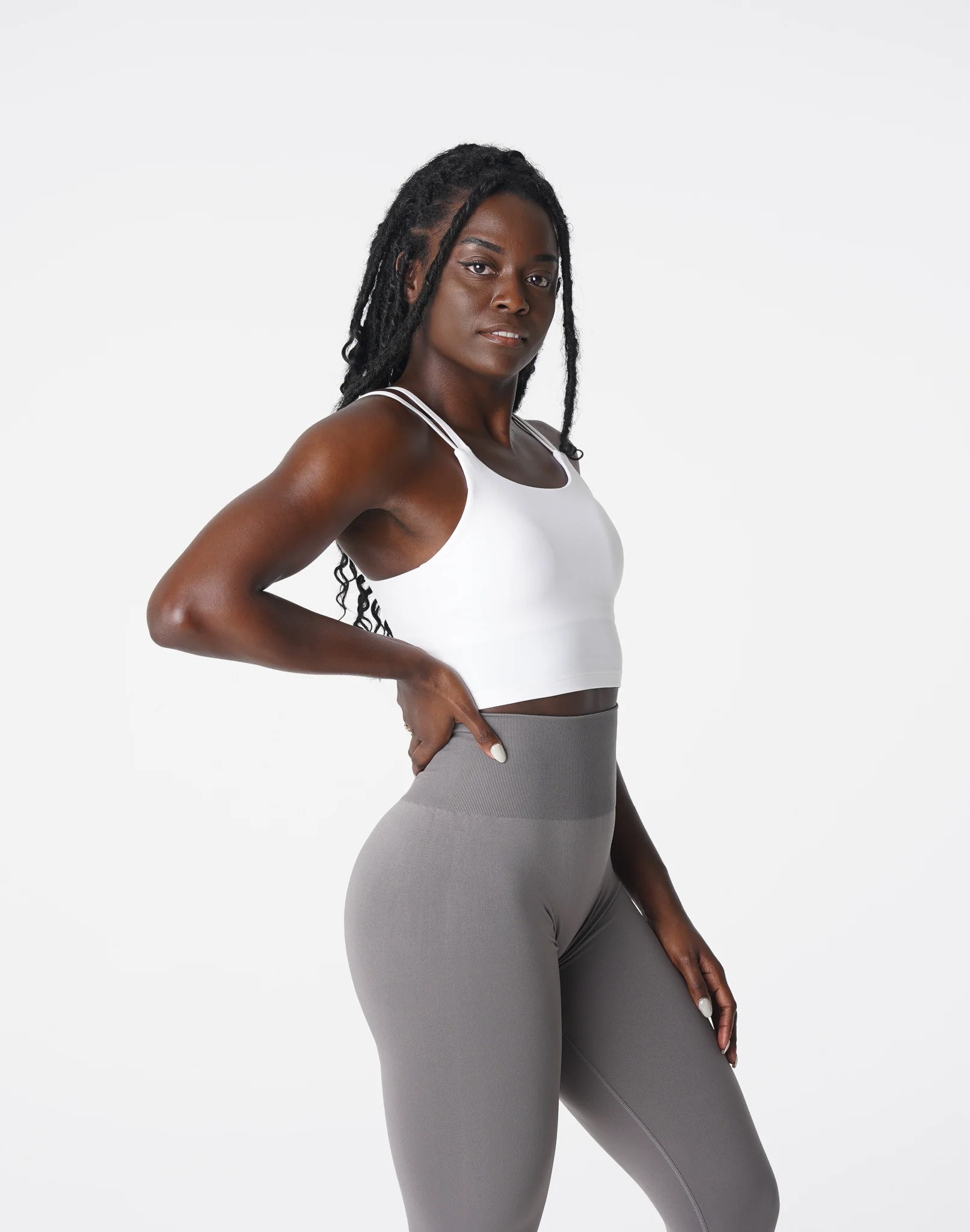 White Poise Bra Top - Image 3