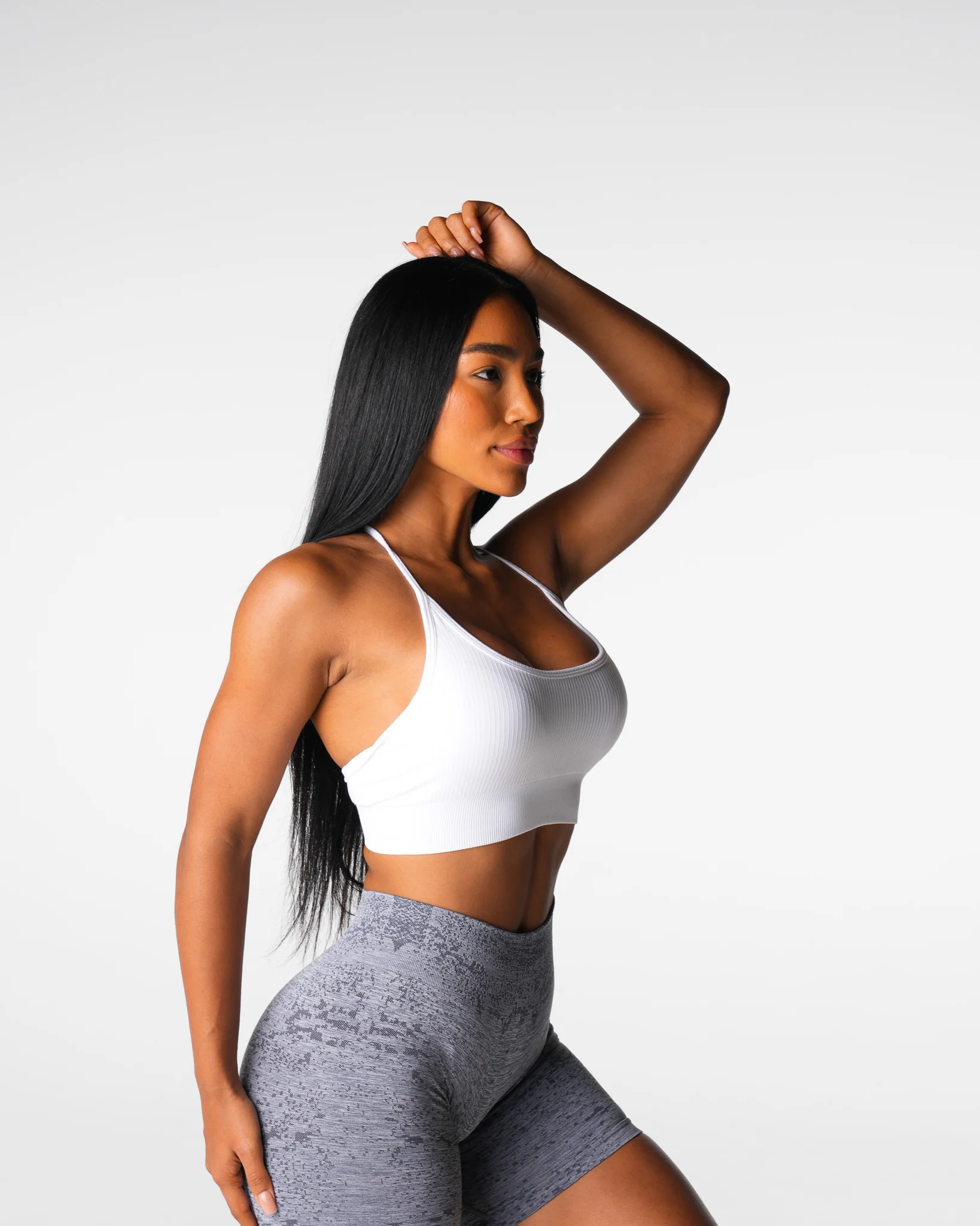 White Wander Seamless Bra - Image 3